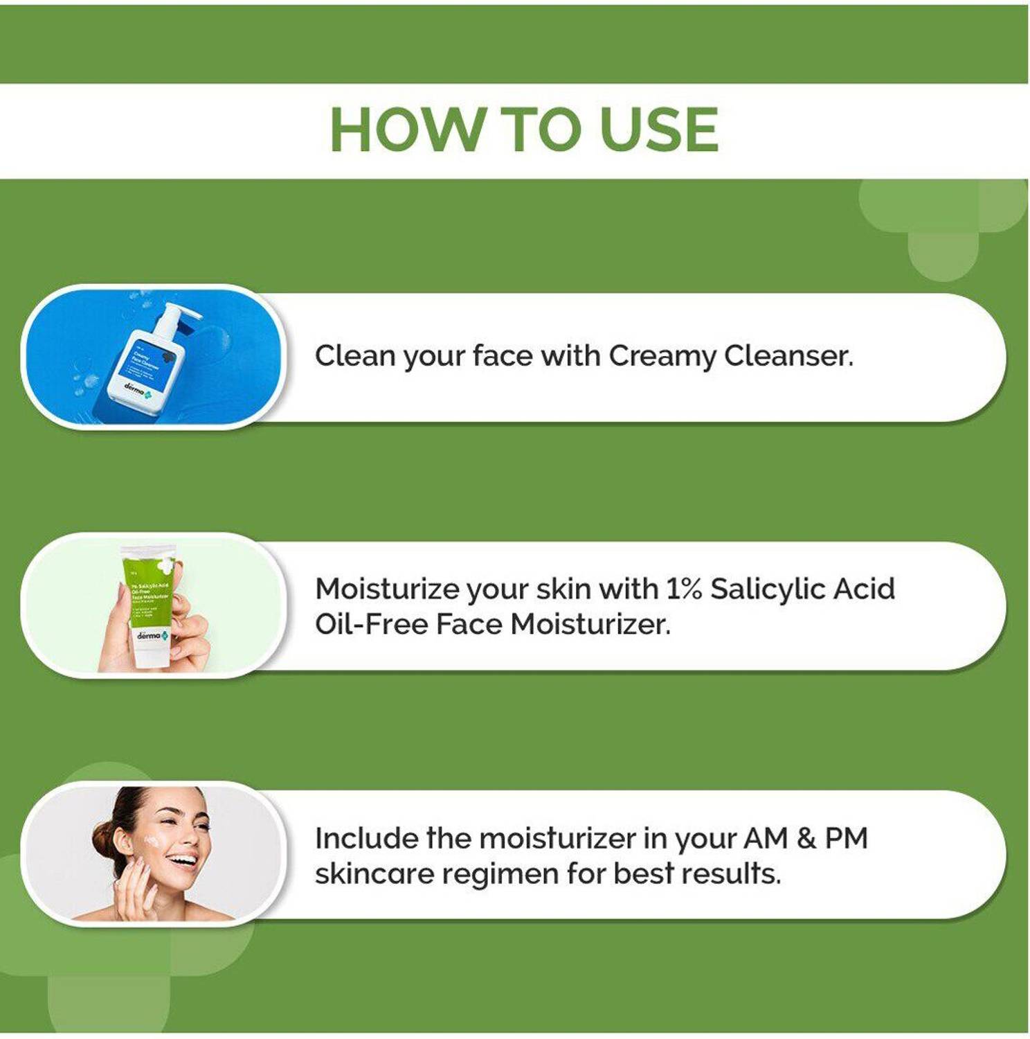 The Derma Co 1% Salicylic Acid Oil-Free Moisturizer for Active Acne - Image 3