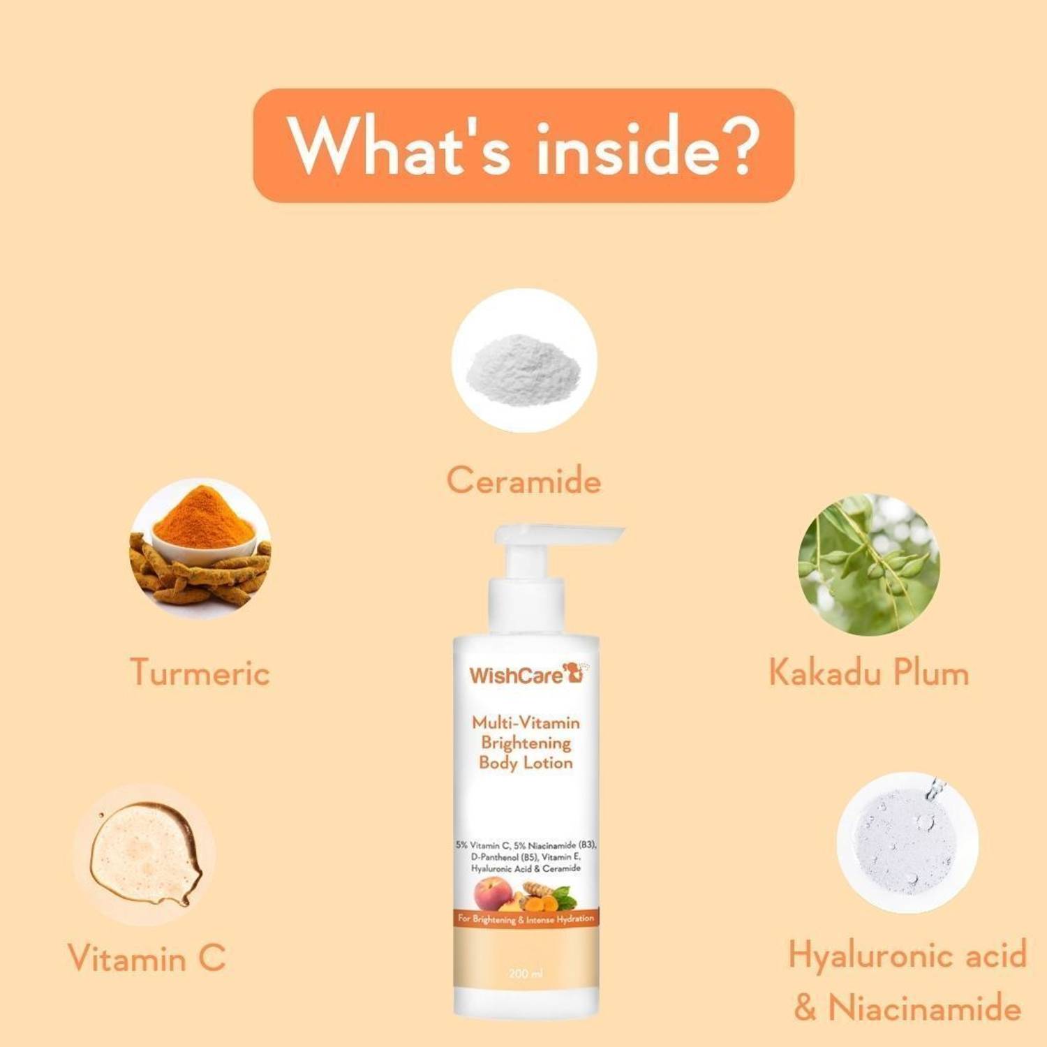 WishCare MultiVitamin Body Lotion 200ml - Image 4
