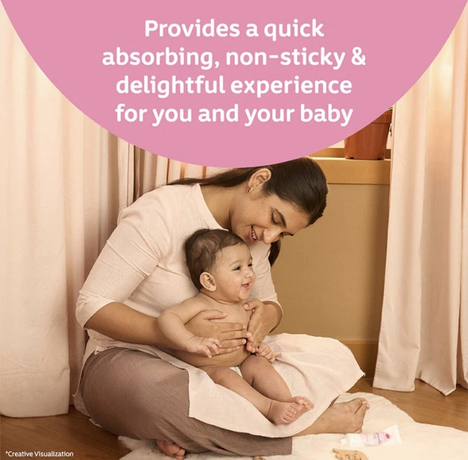 Image of JOHNSON'S Baby Cream With Hypoallargenic Formula and 24 Hour Moisturize Your Baby's Skin