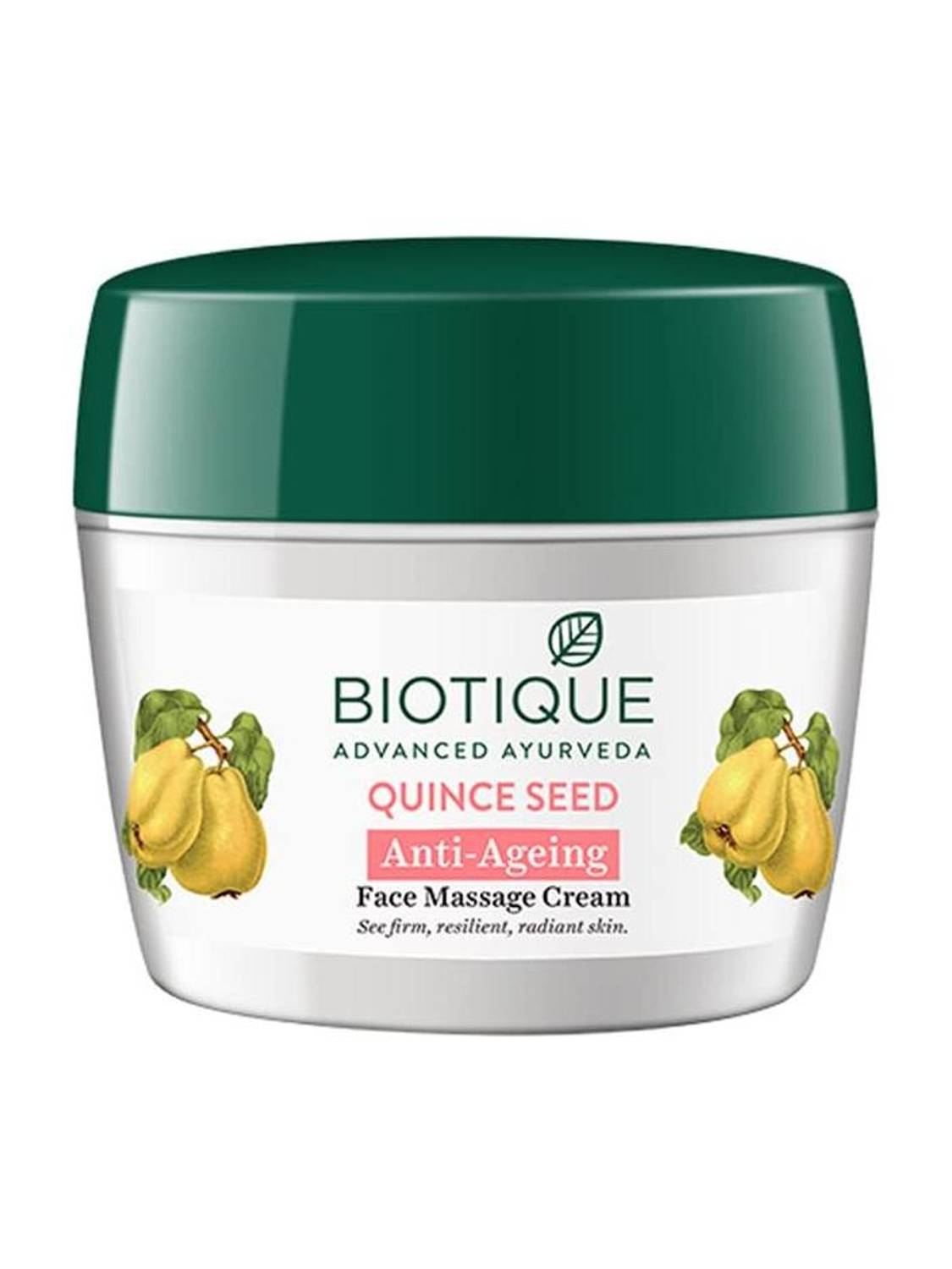 BIOTIQUE Quince Seed Anti Aging Face Massage Cream For Normal To Dry Skin, 175gm