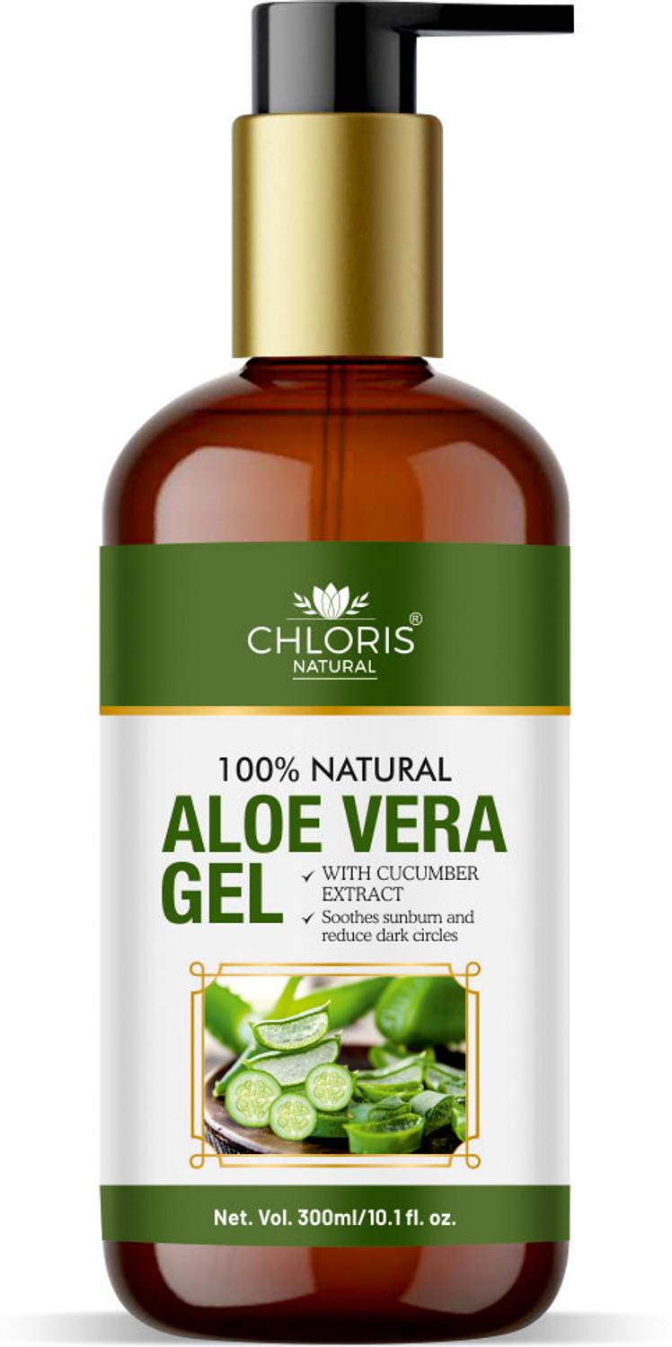 Chloris Natural AloeVera Gel With Cucumber Extract for Skin Dark Spot, Body Skin Treatment