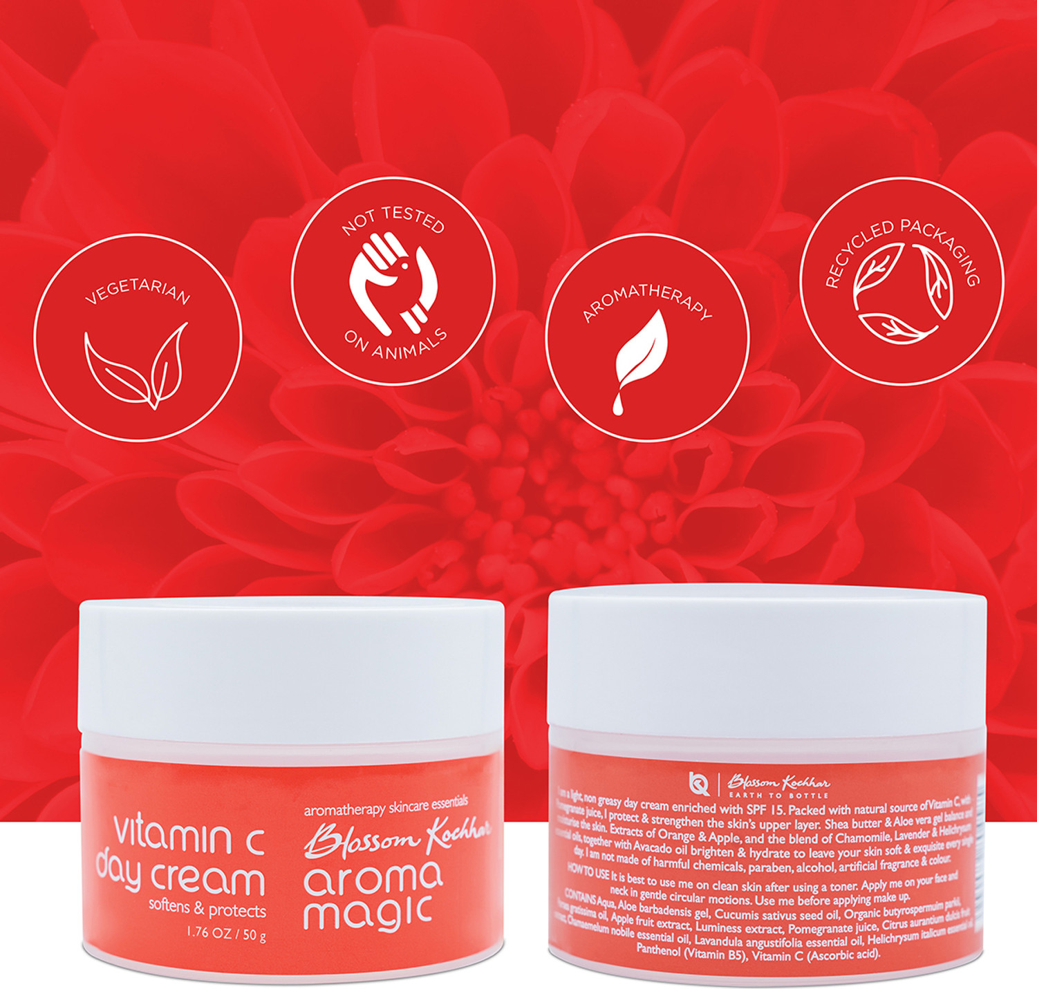 Image of Aroma Magic Vitamin C Day Cream 50 gm