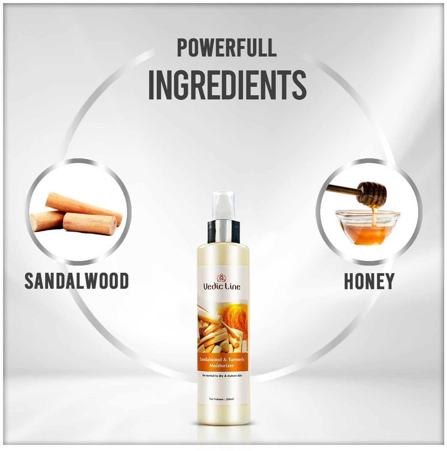 Image of Vedic Line Sandalwood and Turmeric Moisturizer
