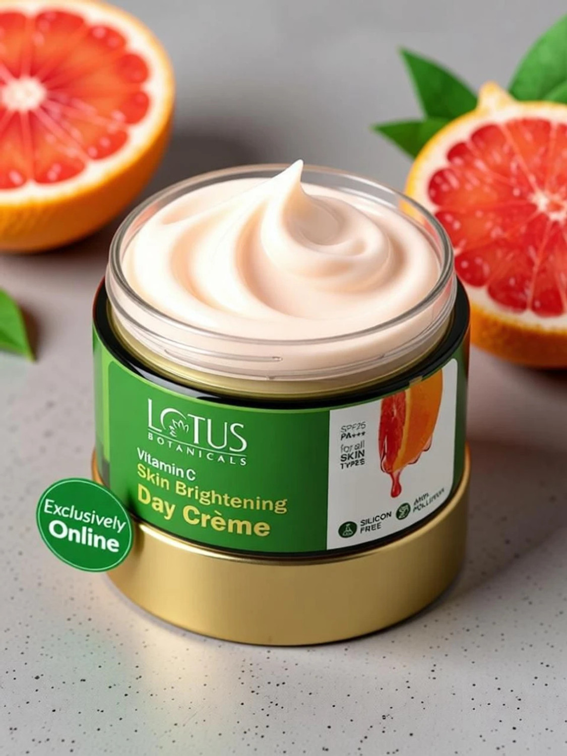 Image of Lotus Botanicals Vitamin C Skin Brightening Day Cream SPF
