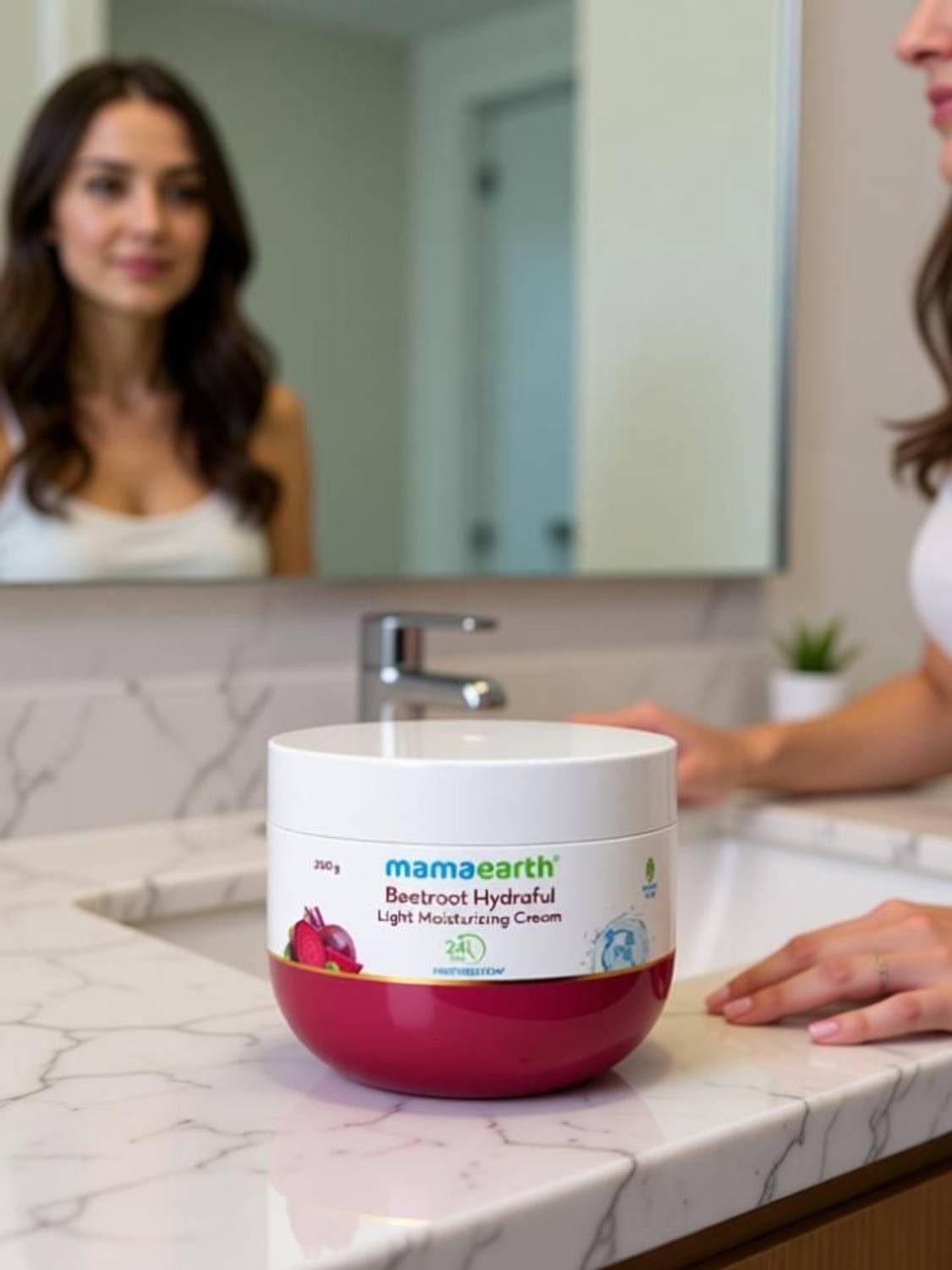 Mamaearth Beetroot Hydraful Moisturizing Cream - Image 2