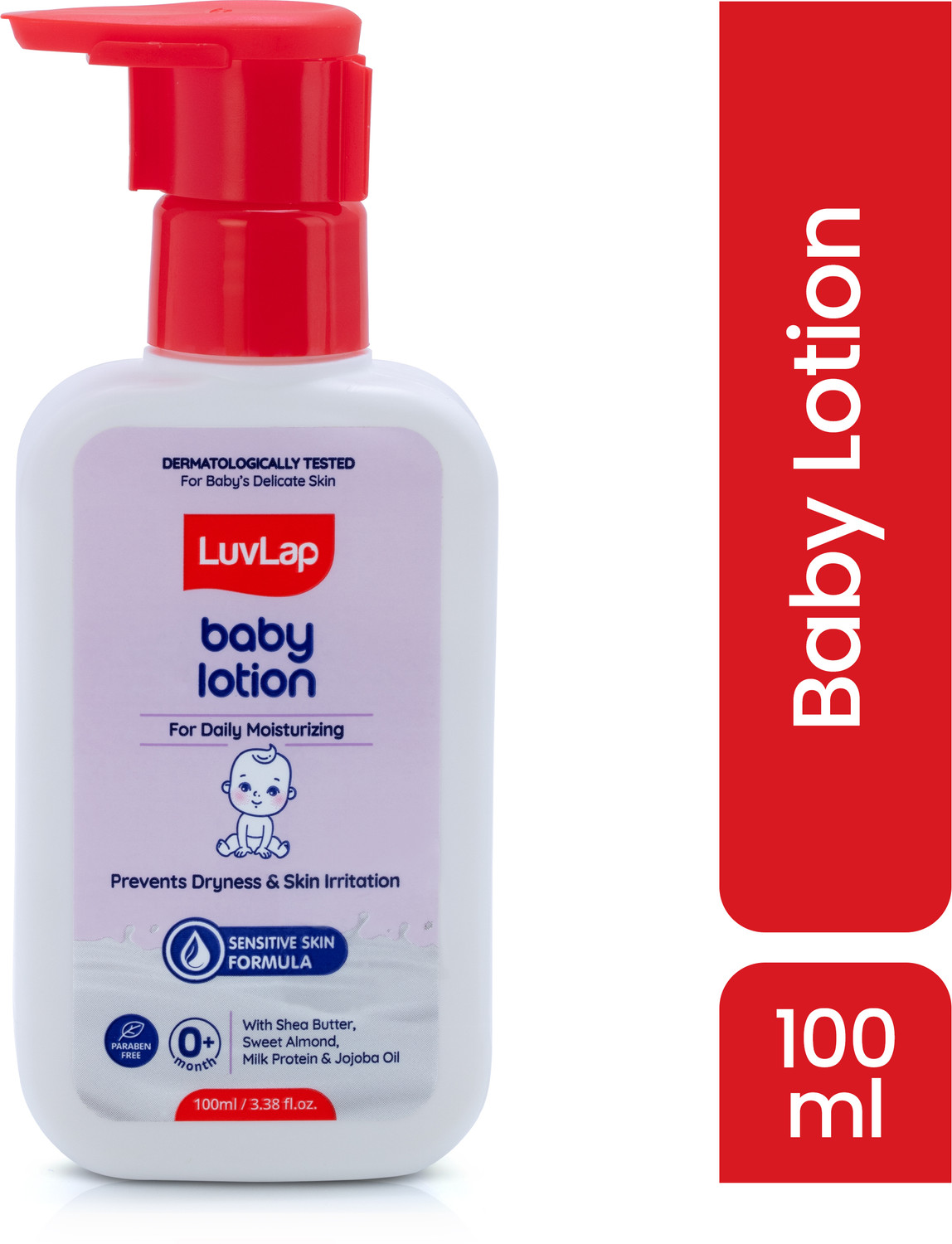 Image of LuvLap Baby Lotion with Milk Protein