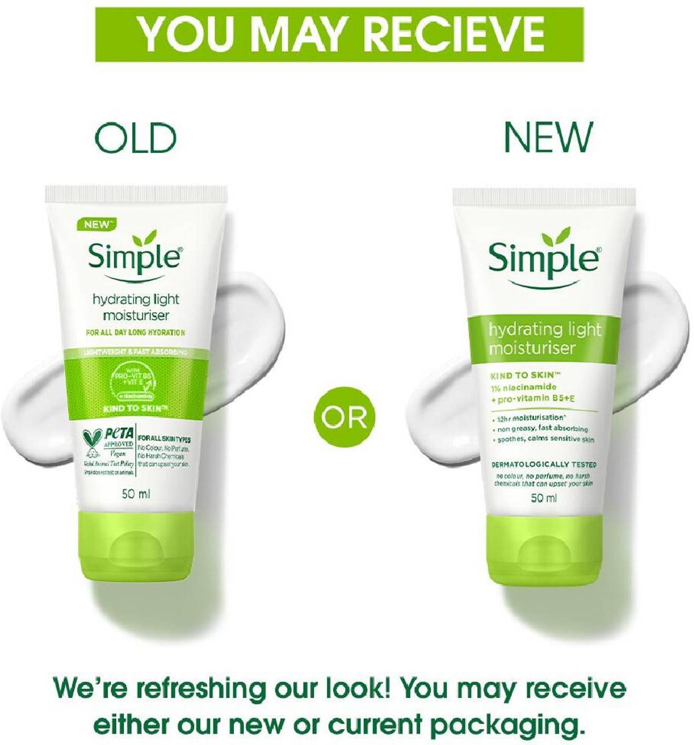 Simple Hydrating Light Moisturiser, 50ml - Image 2