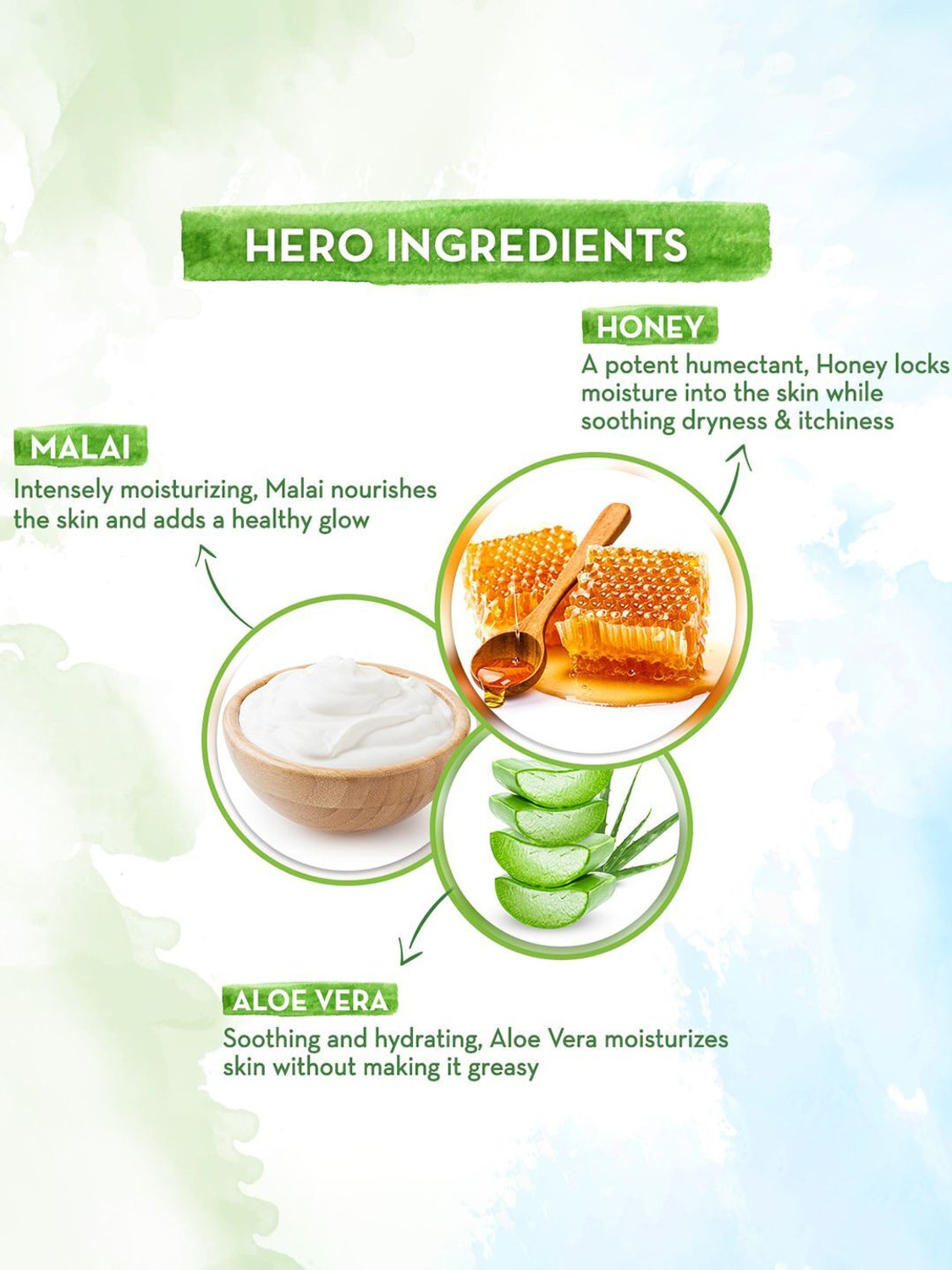 Image of Mamaearth Honey Malai Oil-Free Face Moisturizer for Nourishing Glow