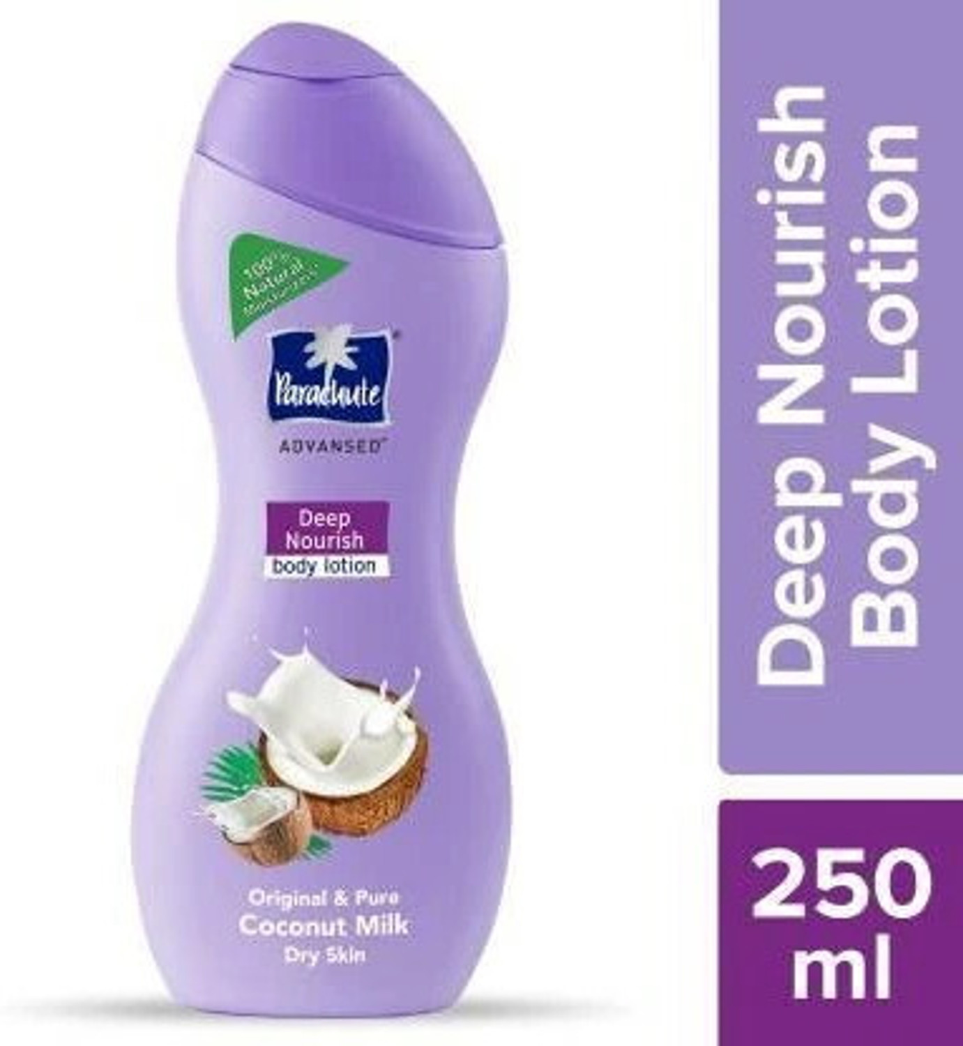 Image of Parachute Advansed Deep Nourish Body Lotion With Pure Coconut Milk 250 ML (250 ml)