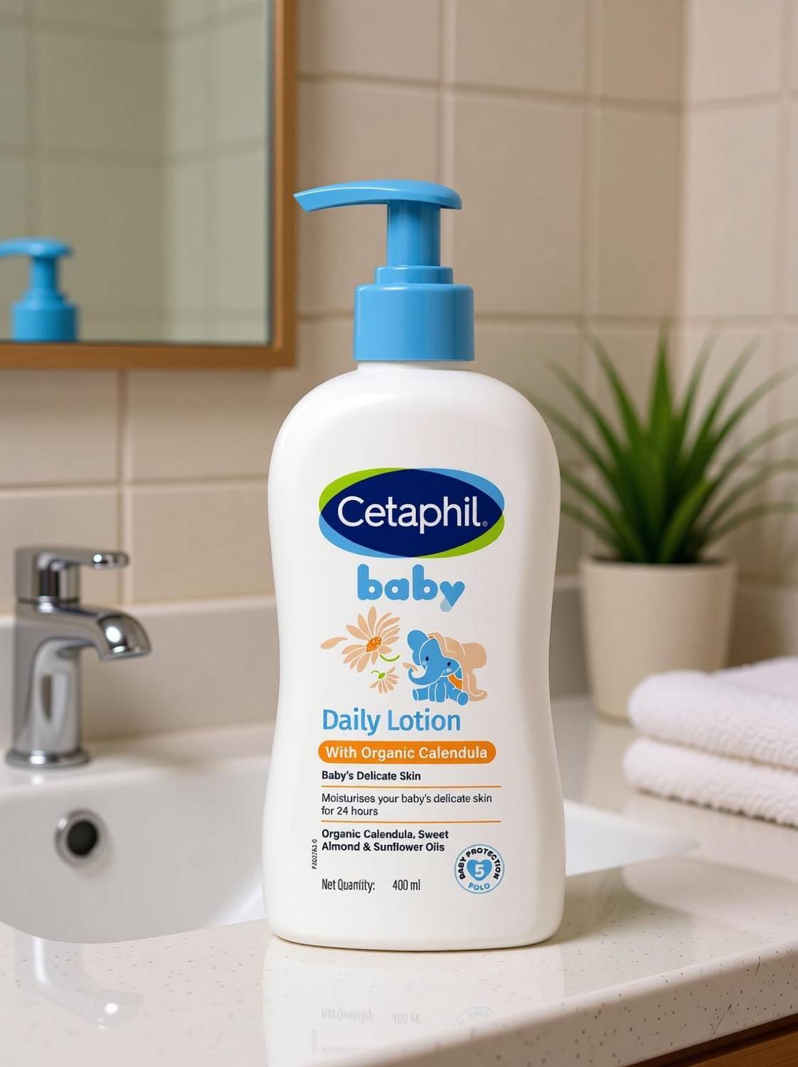 Cetaphil Baby Daily Lotion with Organic Calendula - Image 3
