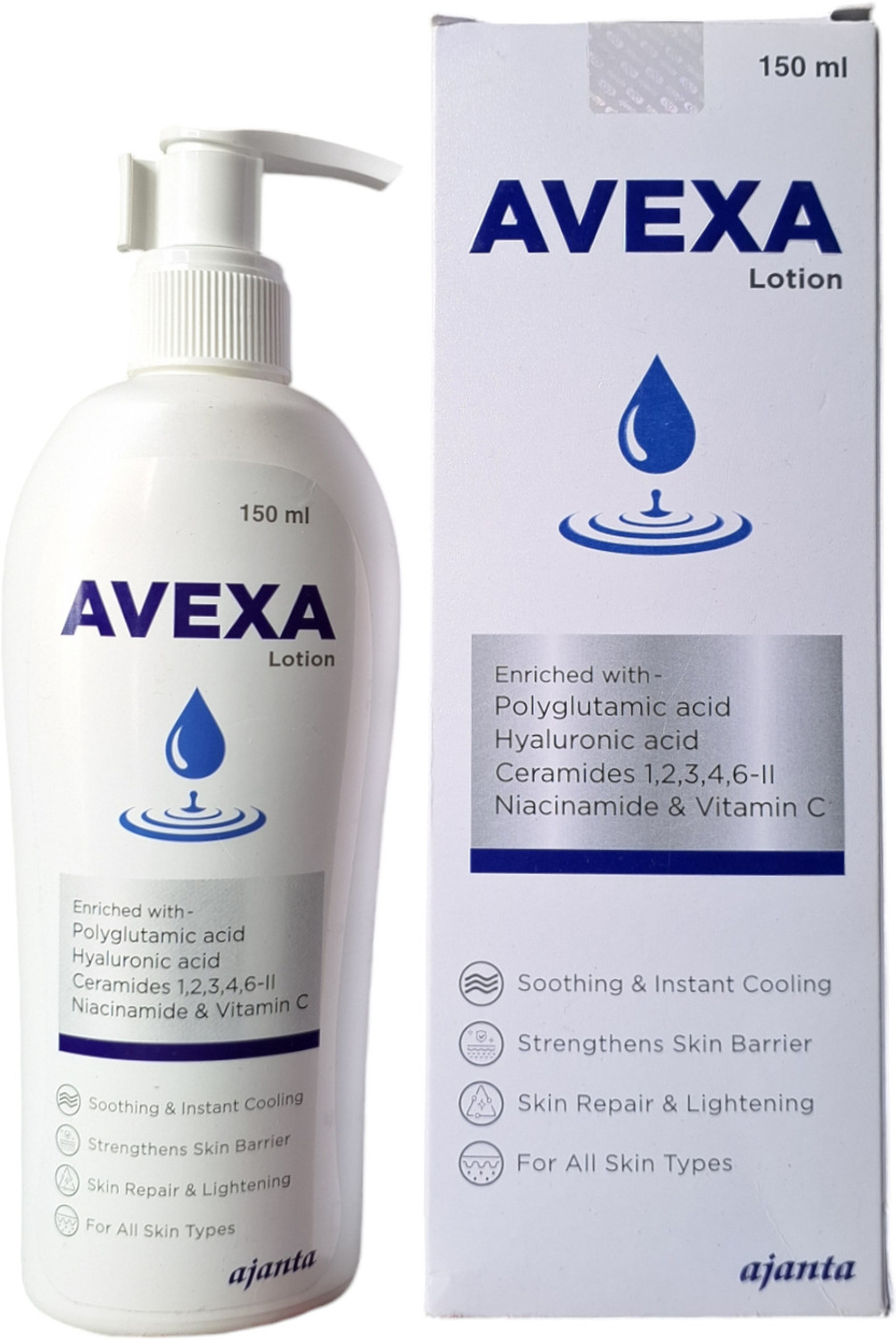 Avexa Cream Intensive Moisturizing Cream for Dry and Sensitive Skin, 100 g