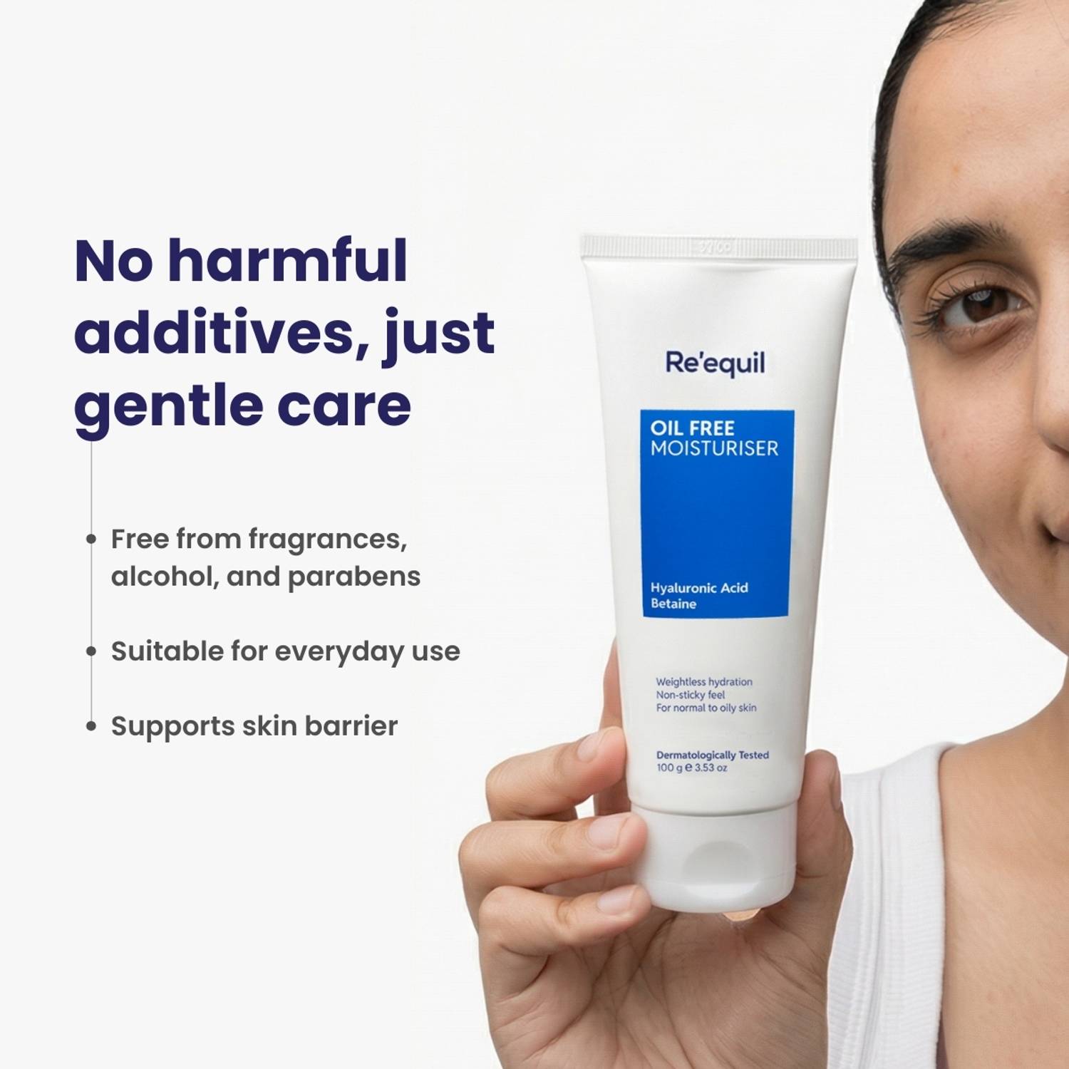 Re'equil Oil Free Moisturiser 100g - Image 5