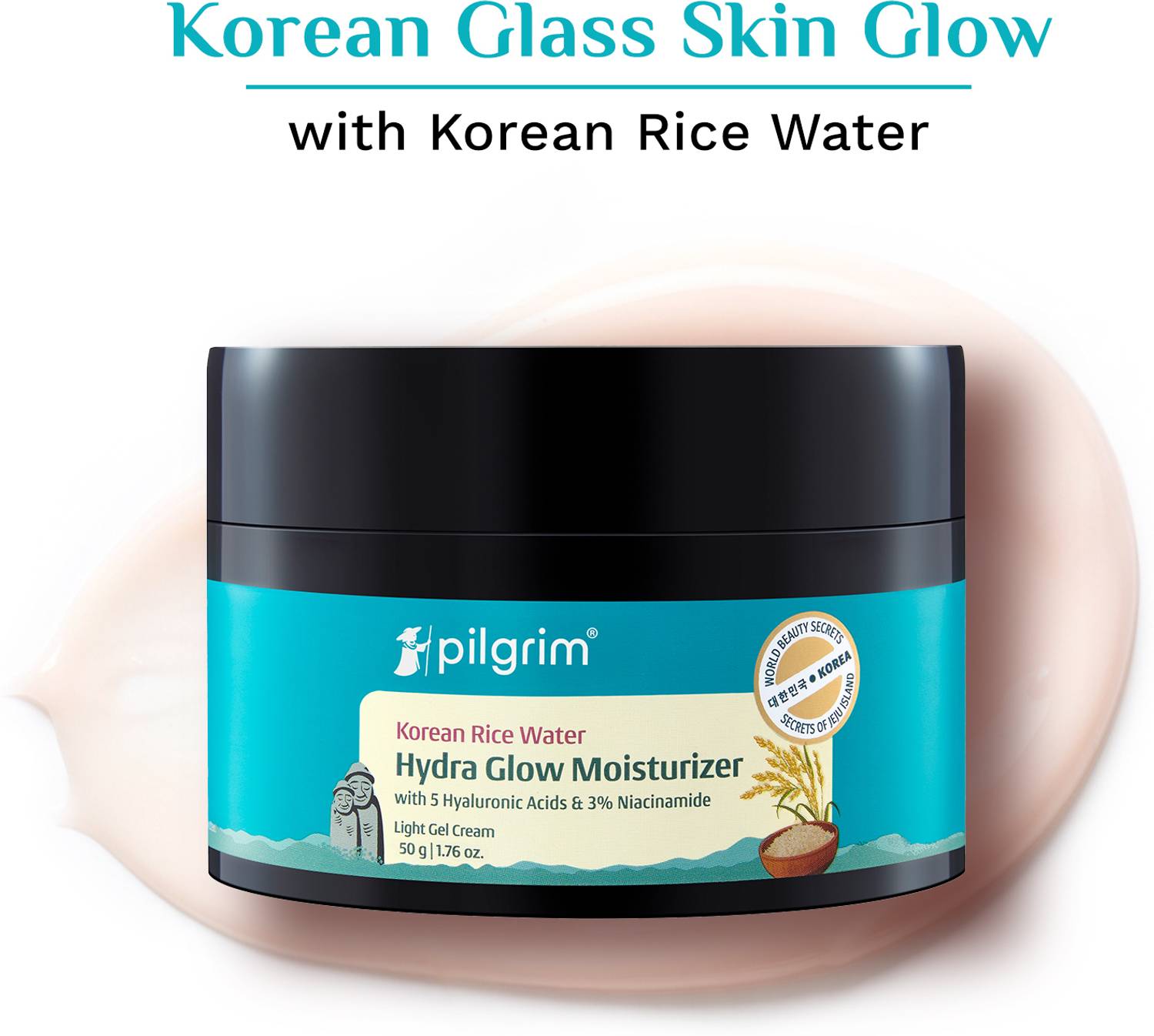 Pilgrim Korean Rice Water Hydra Glow Moisturizer