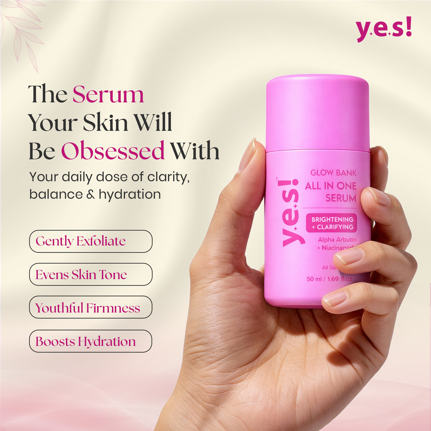 Image of Yes ! Glow Bank All In One Serum