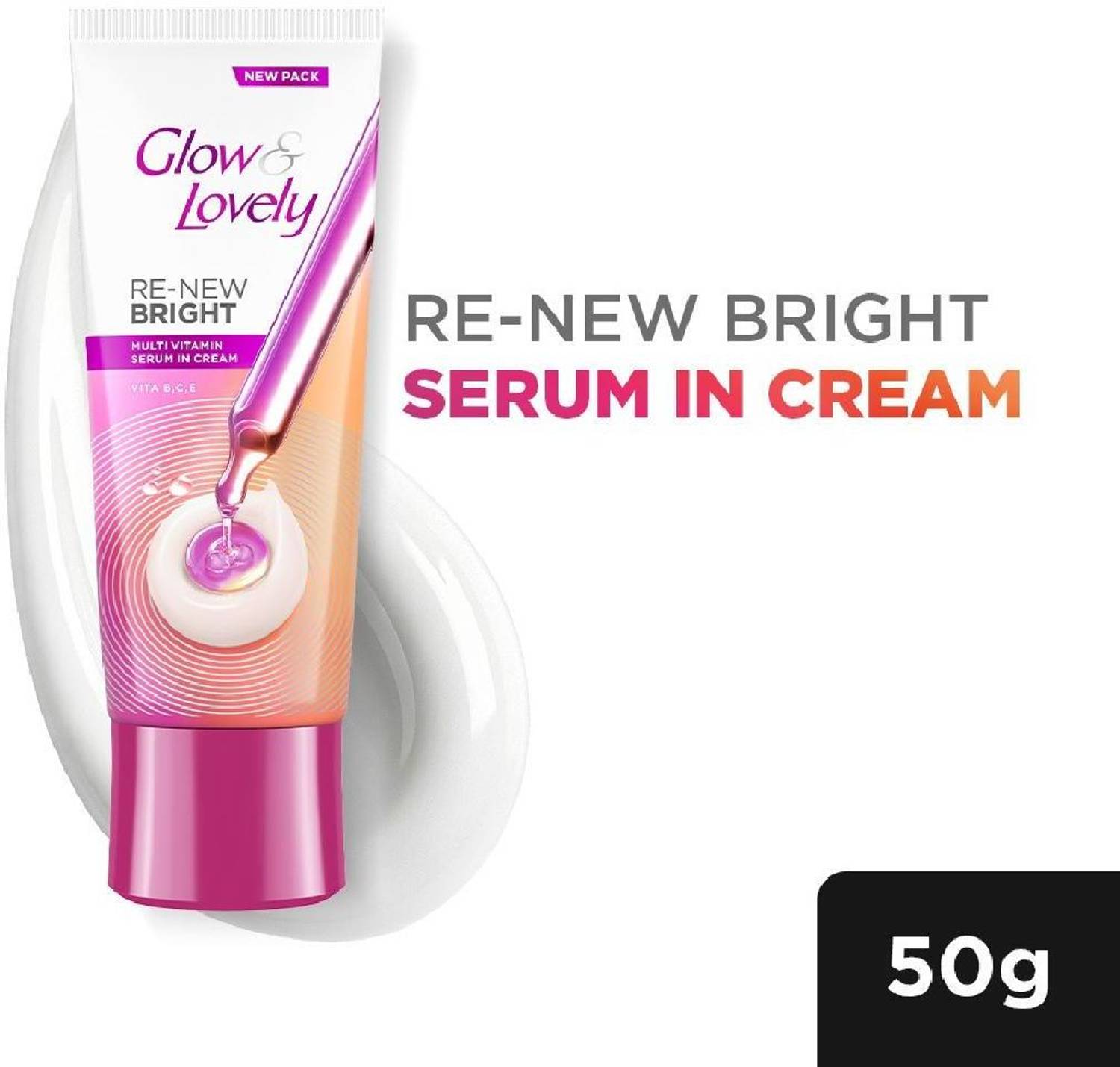 Glow & Lovely Renew Bright Multivitamin Serum, 50g - Image 1