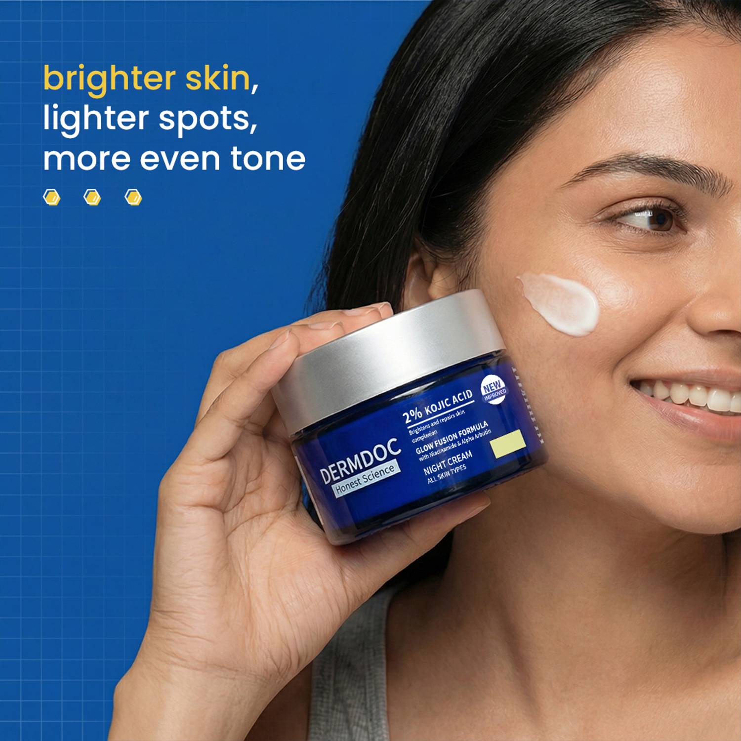 DermDoc 2% Kojic Acid Night Cream - Image 4