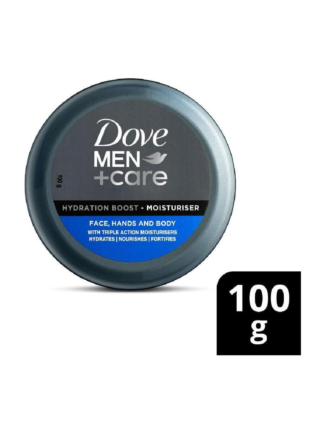 DOVE Men, with Vitamin B3, Hydration Boost Moisturizer, 100gm, for Refreshed Skin