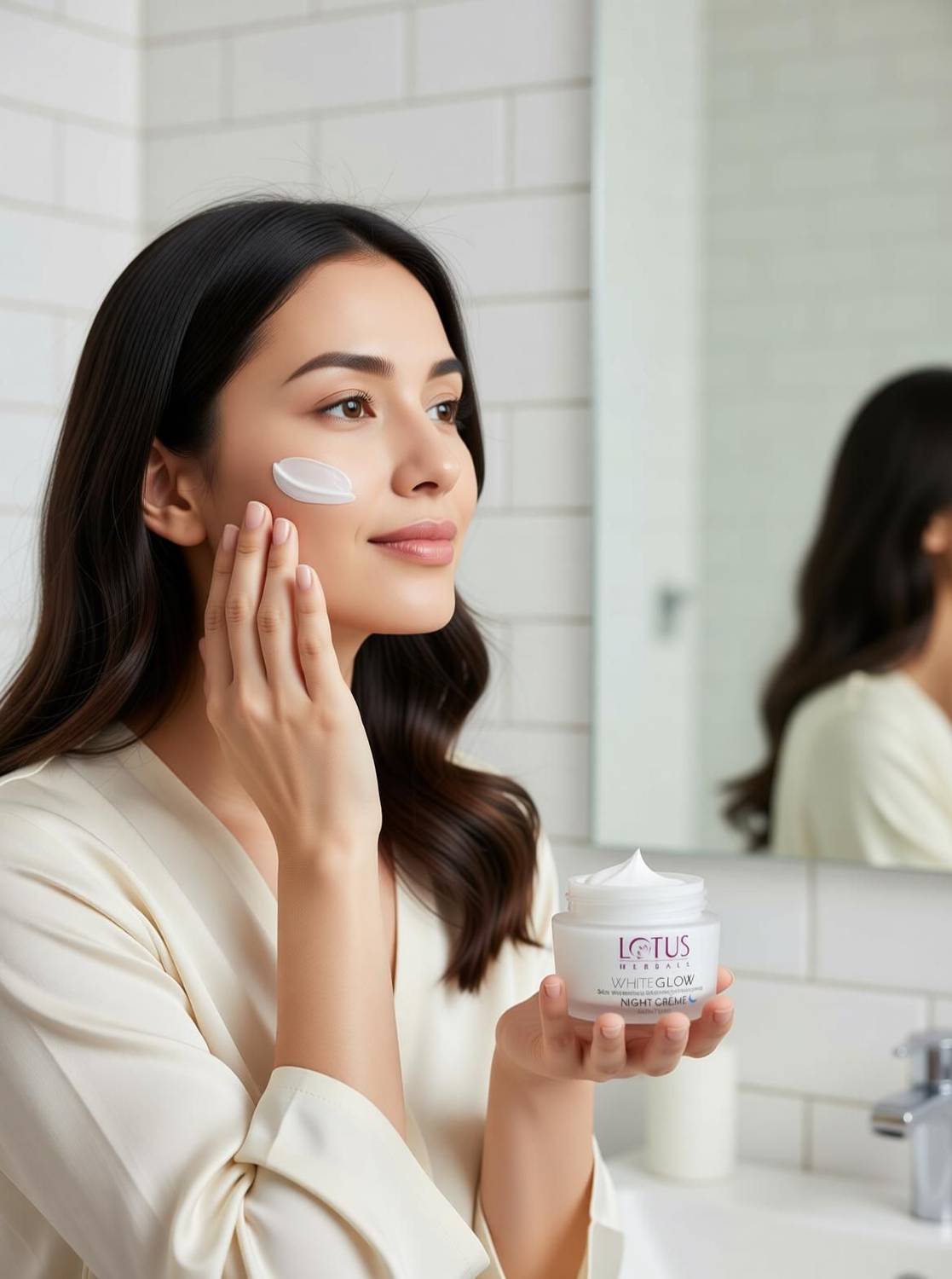 LOTUS Skin Whitening & Brightening Nourishing Night Cream - Image 2