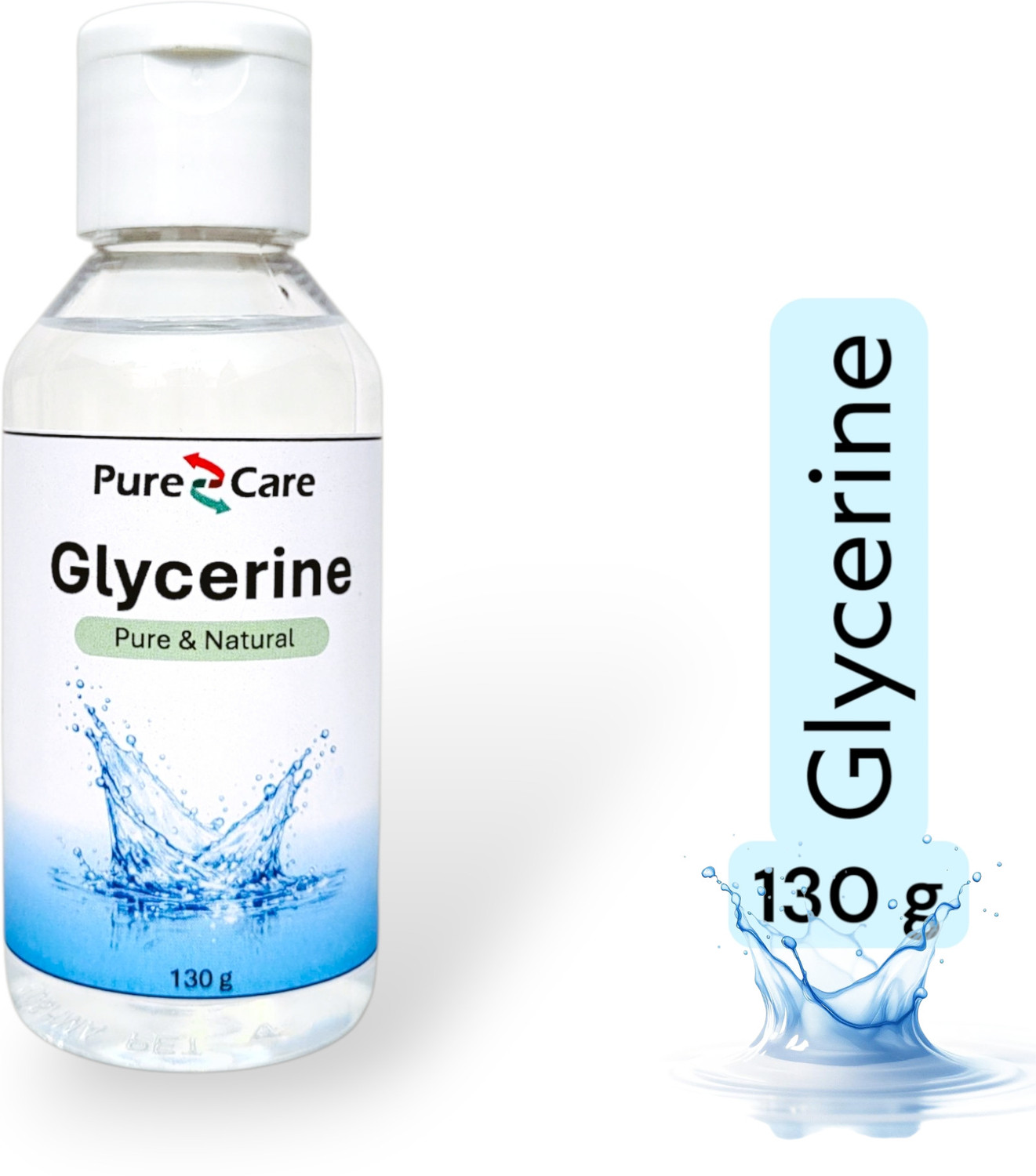 Image of Global G.M.B.G Pure Care Organic Glycerine for Hair & Skin Glowing | Brightening | Anti-Aging
