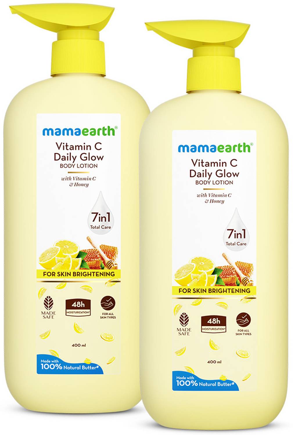 Mamaearth Vitamin C Daily Glow Body Lotion 200ml - Image 1