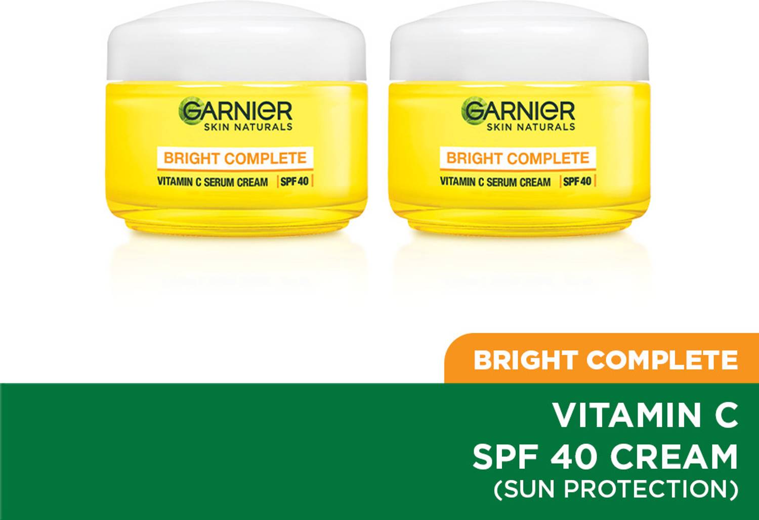 GARNIER Bright Complete Serum Cream SPF Pack of 2 · 45 g (90 g total) - Image 2