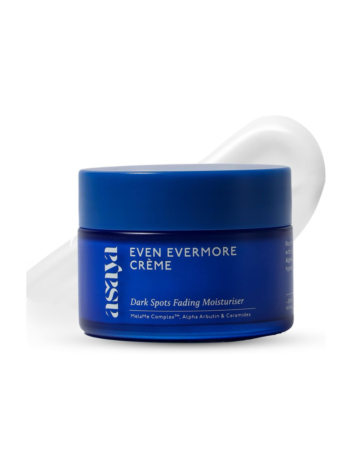 asaya Even Evermore Ceramide Moisturizer with MelaMe for Dark Spot, Oily & Dry Skin