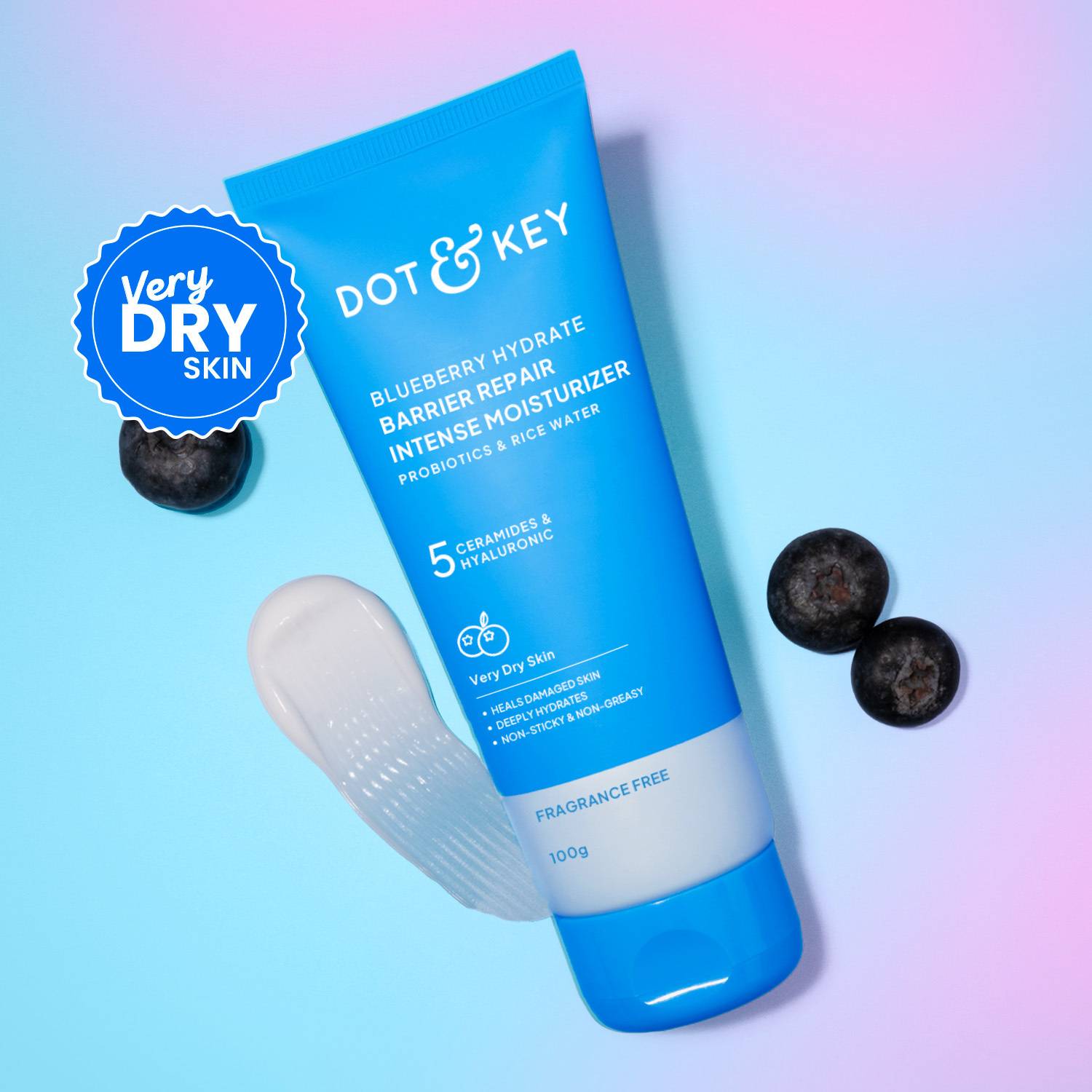 Dot & Key Blueberry Hydrate Barrier Repair Intense Moisturizer - Image 3