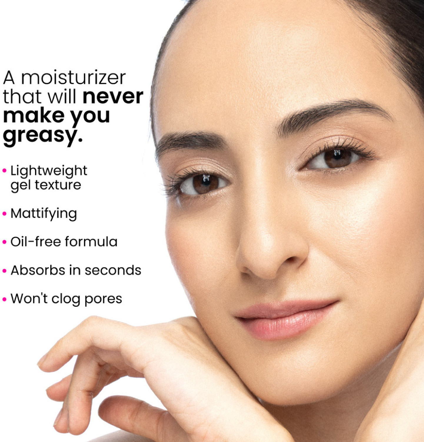 Image of Foxtale Oil Balancing Moisturizer for Oily Skin, Niacinamide | Lightweight & Non-Greasy