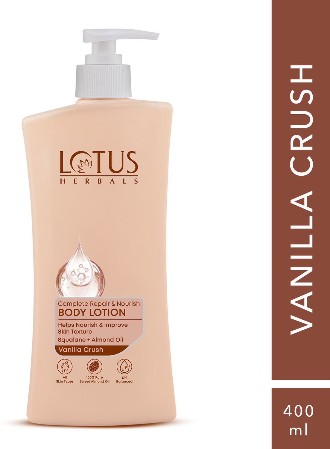 Image of LOTUS HERBALS Complete Repair & Nourish Body Lotion, Helps Improve Skin Texture