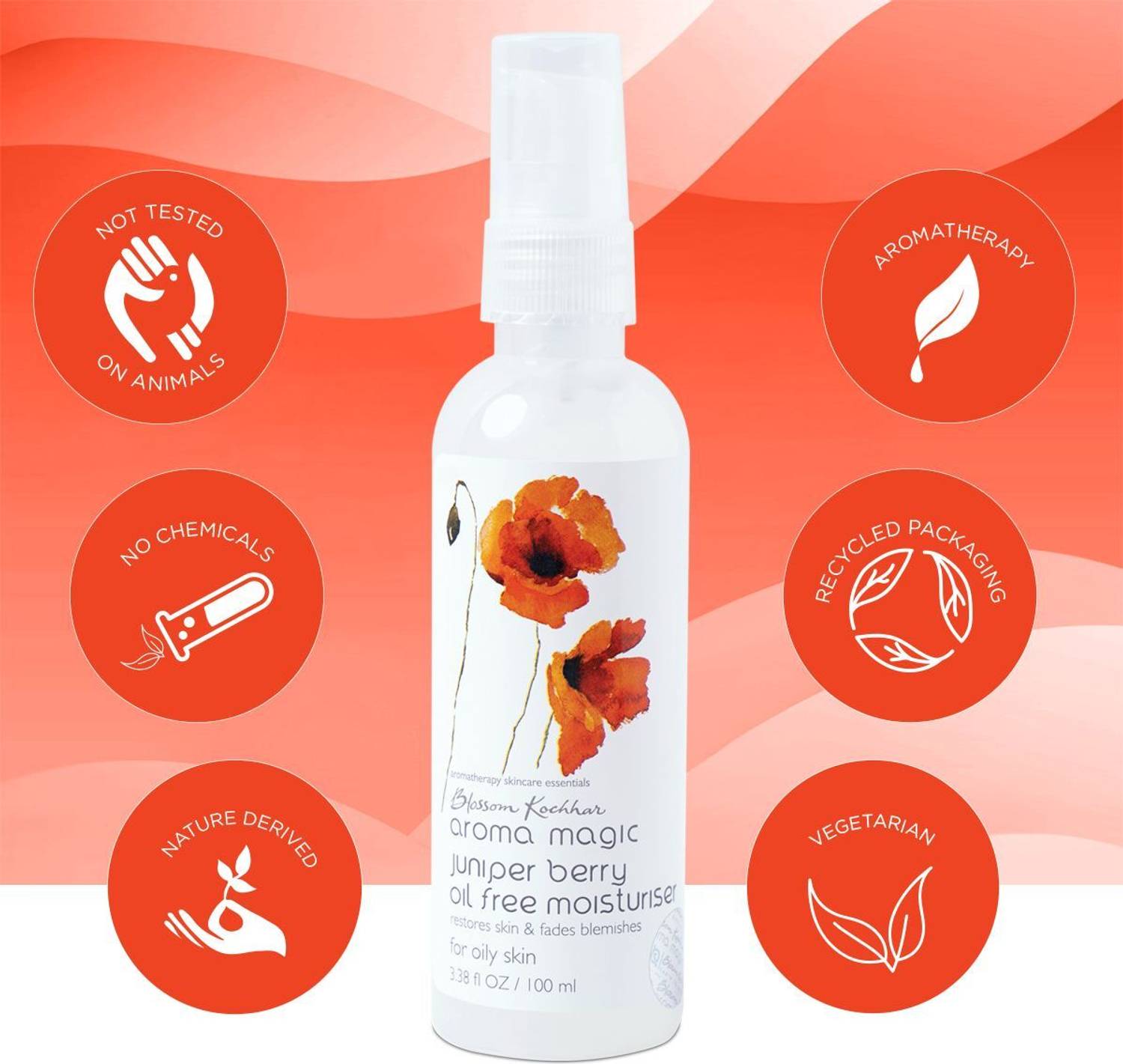 Aroma Magic Juniper Berry Oil Free Moisturiser 100 ml - Image 4