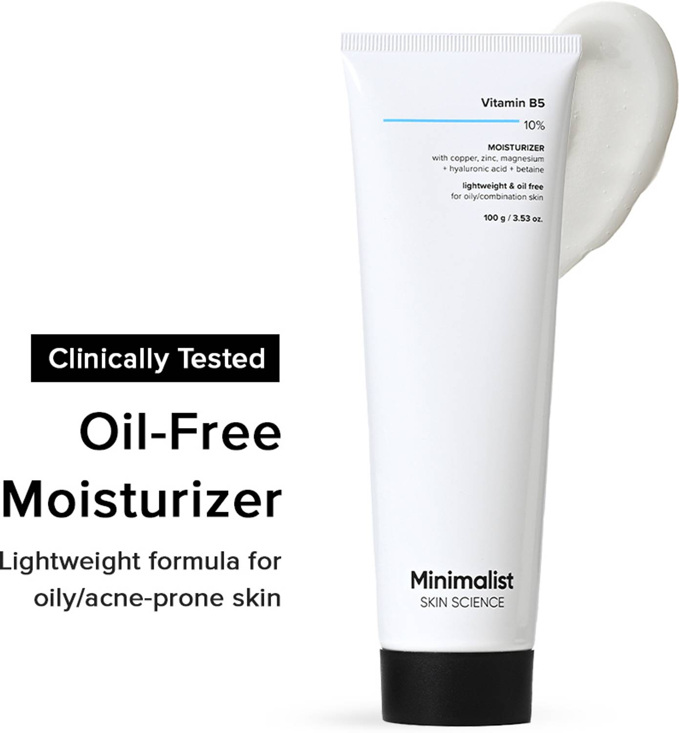 Minimalist 10% Vitamin B5 Oil Free Face Moisturizer 50g - Image 1