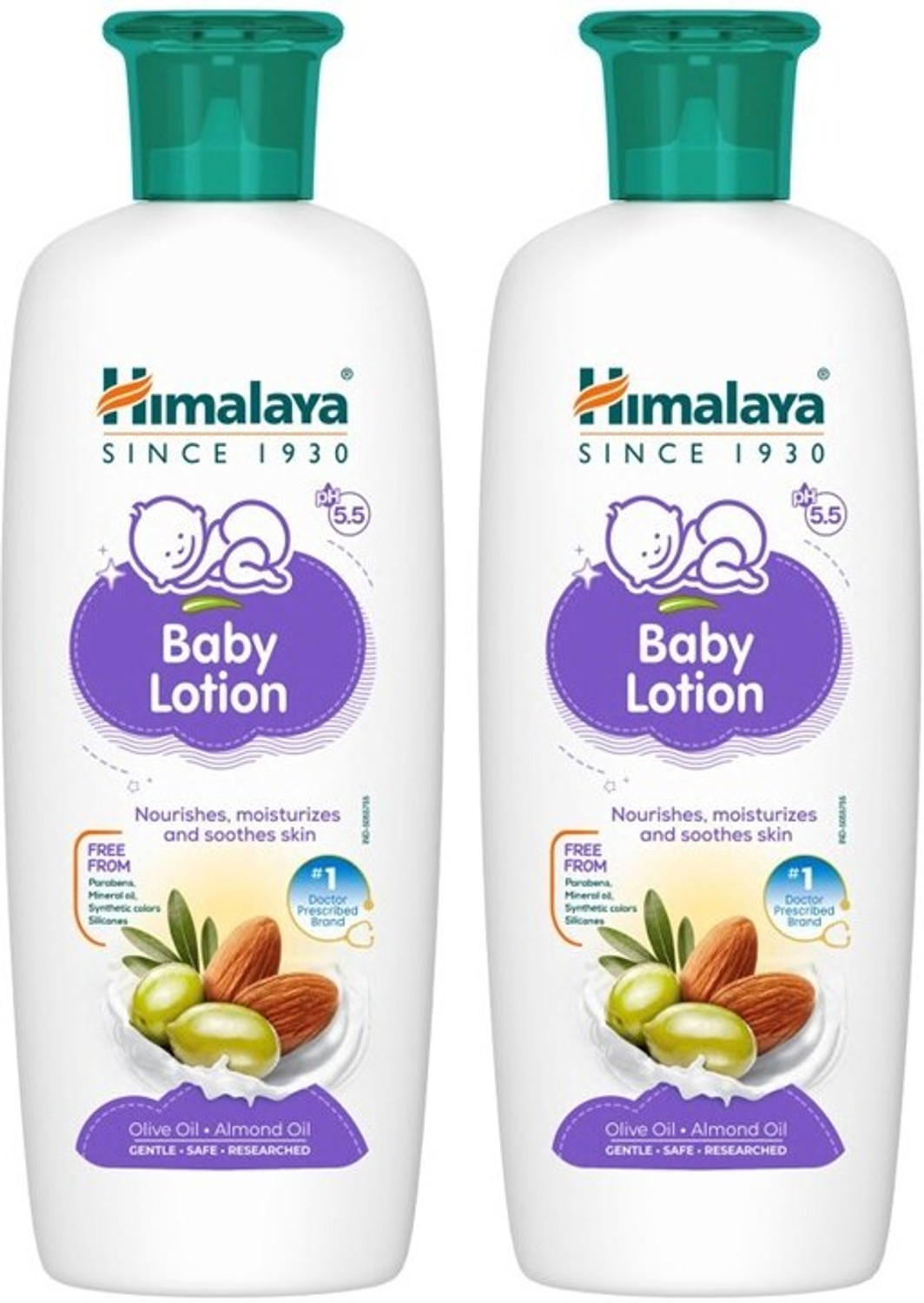 Image of HIMALAYA Baby Lotion 200ml ( pack of 2) | Soft and Supple |