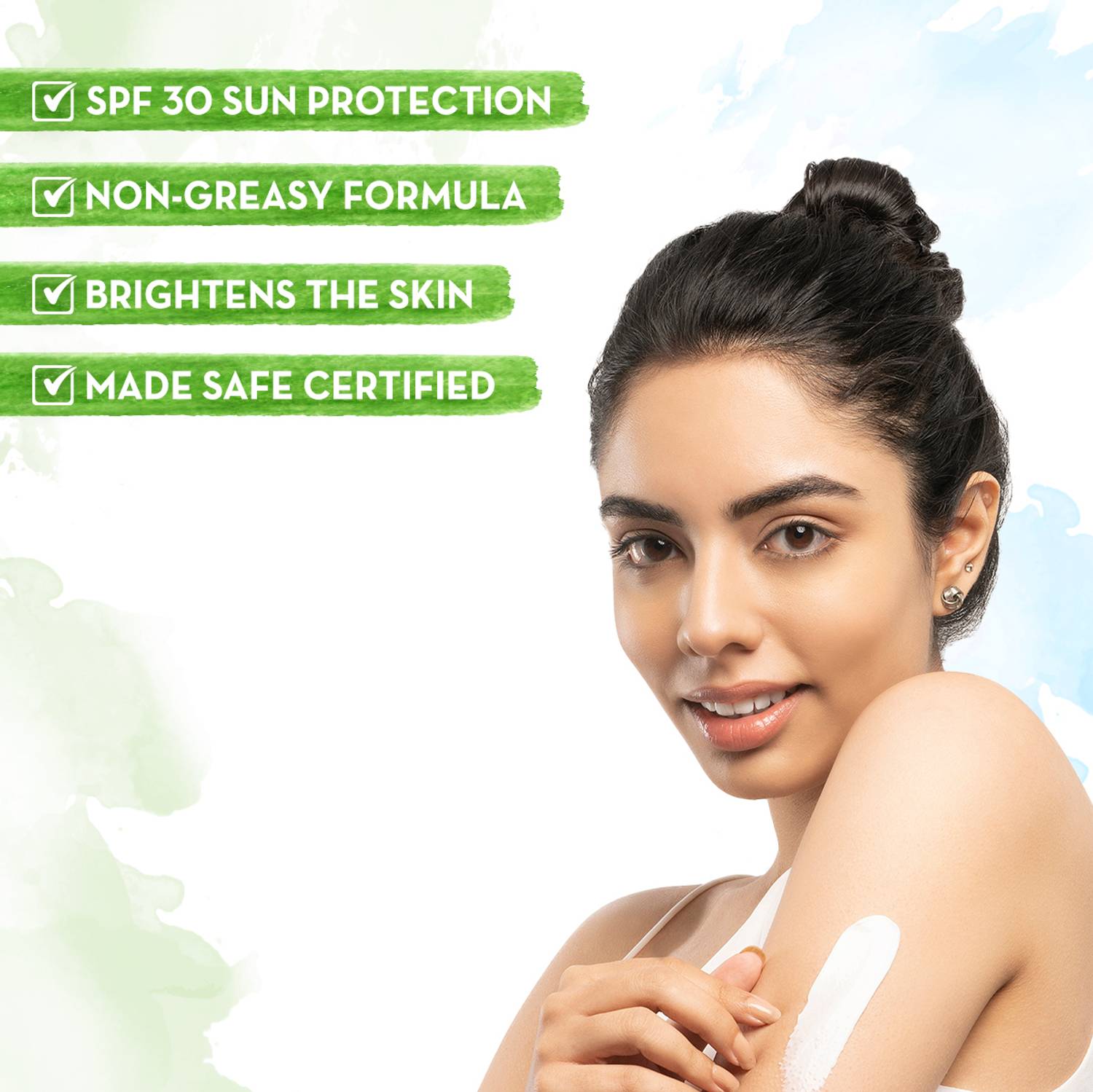 Mamaearth Sunscreen SPF 30 Ubtan Body Lotion - Image 3