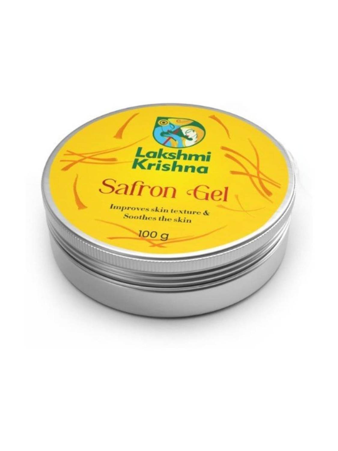 Lakshmi Krishna Saffron Night Gel for Glowing and Radiant Skin