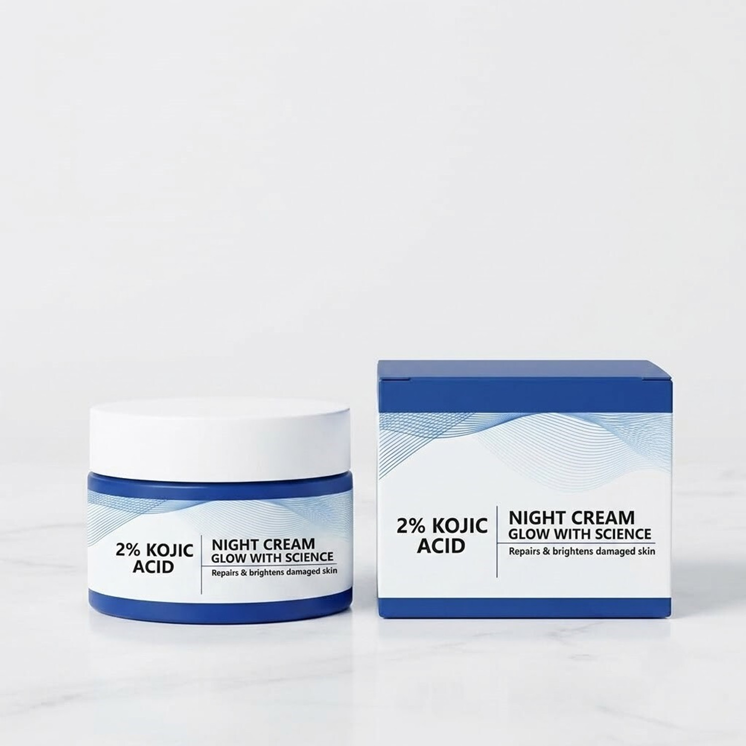 Image of cosemi Night Repair Cream for Dark Spots Skin Brightening and Deep Overnight Hydration