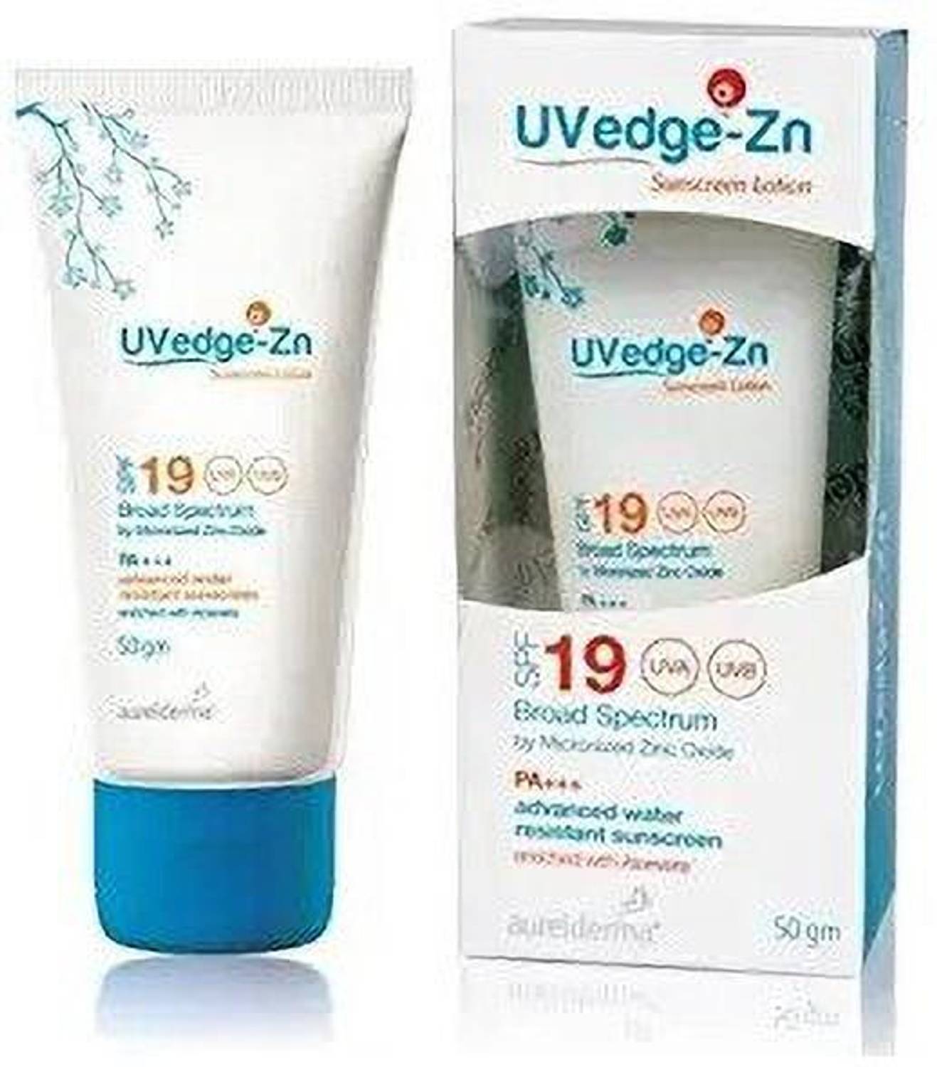 Aurelderma UVedge - ZN Sunscreen LOTION SPF 19 (50GM)