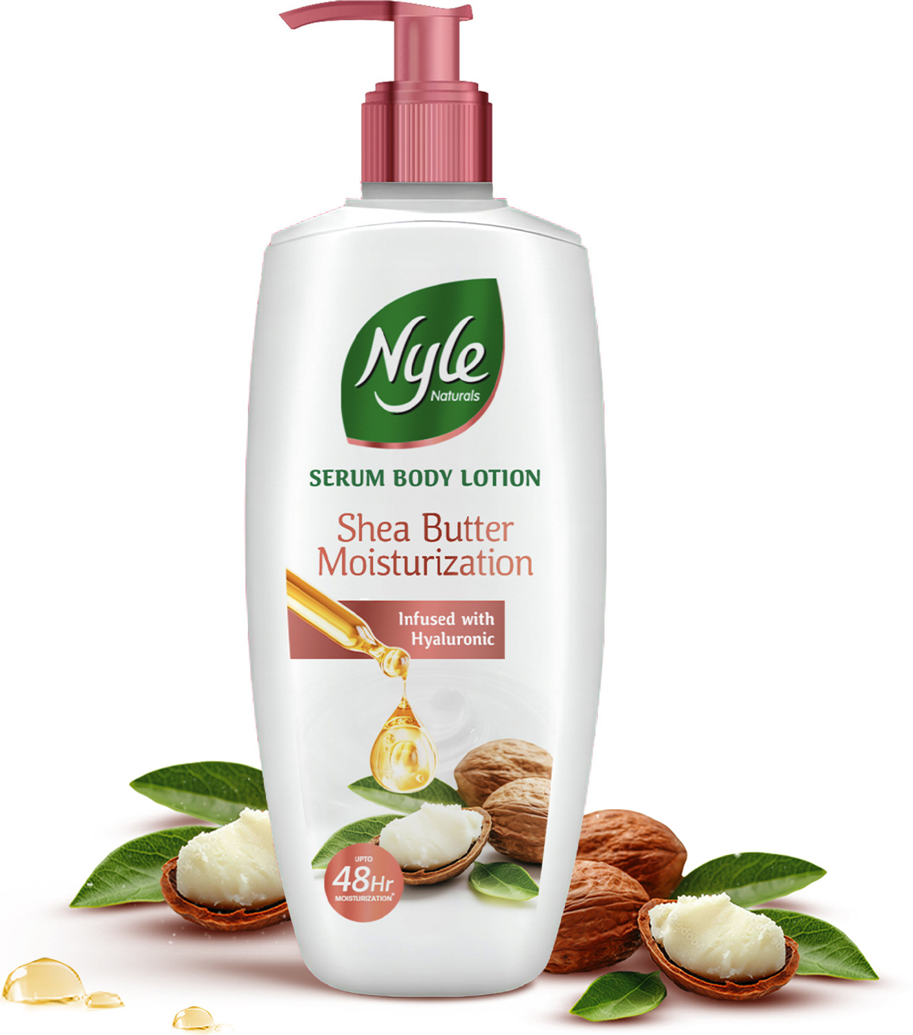 Image of Nyle Serum Body Lotion | Shea Butter + Hyaluronic + Vitamin B5 | 48H Moisturization