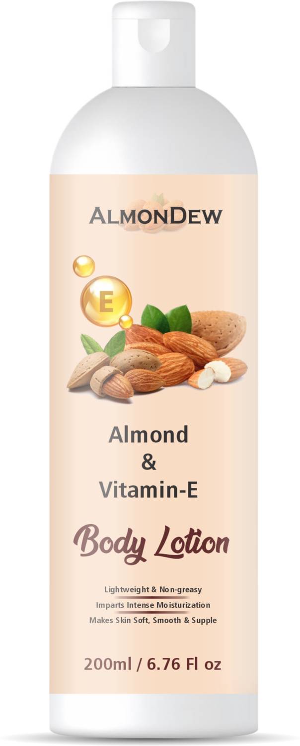 BROER Almond & Vitamin E Body Lotion | Deep Hydration for Soft, Radiant Skin