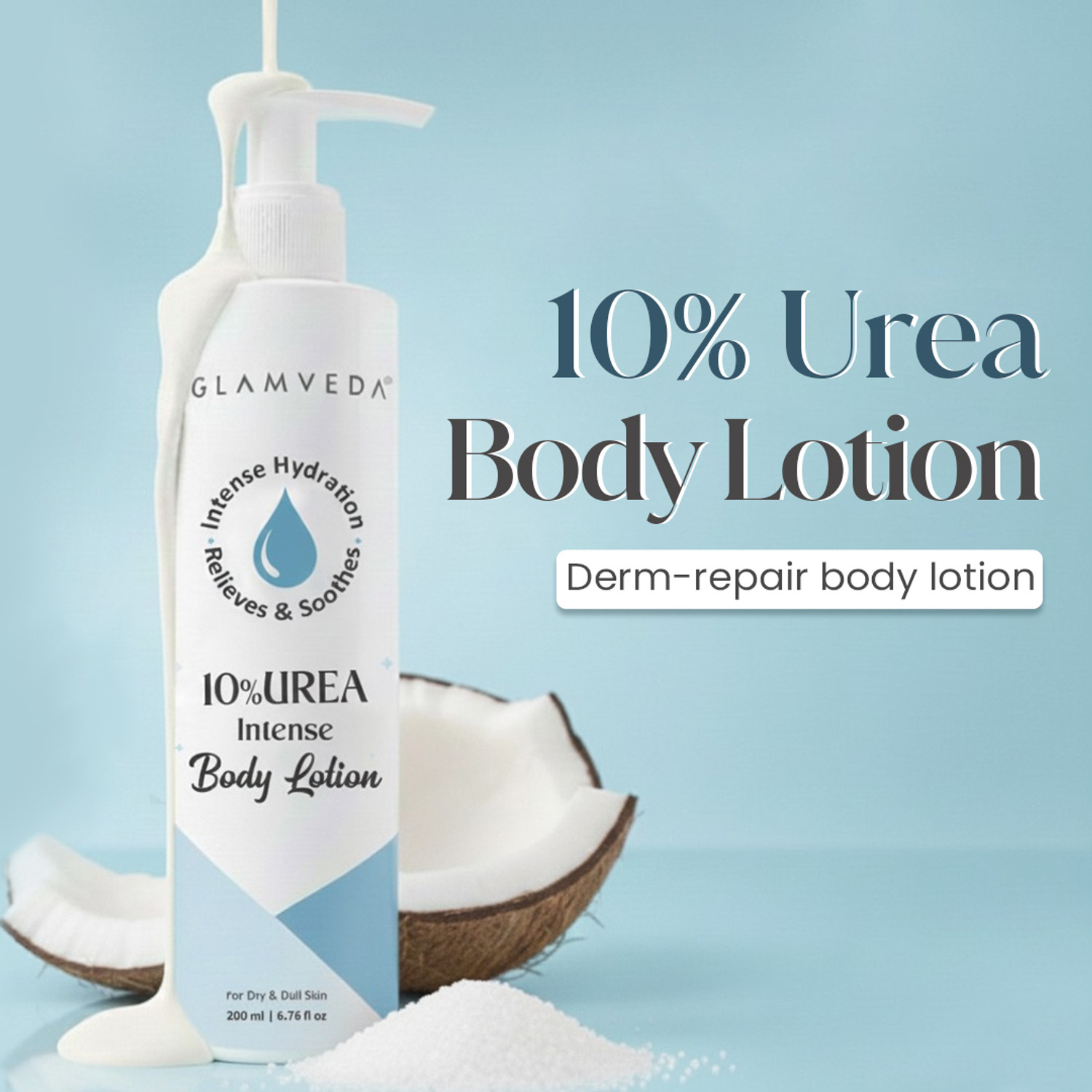 Image of GLAMVEDA 10% Urea Intense Body Lotion for Very Dry & Rough Skin