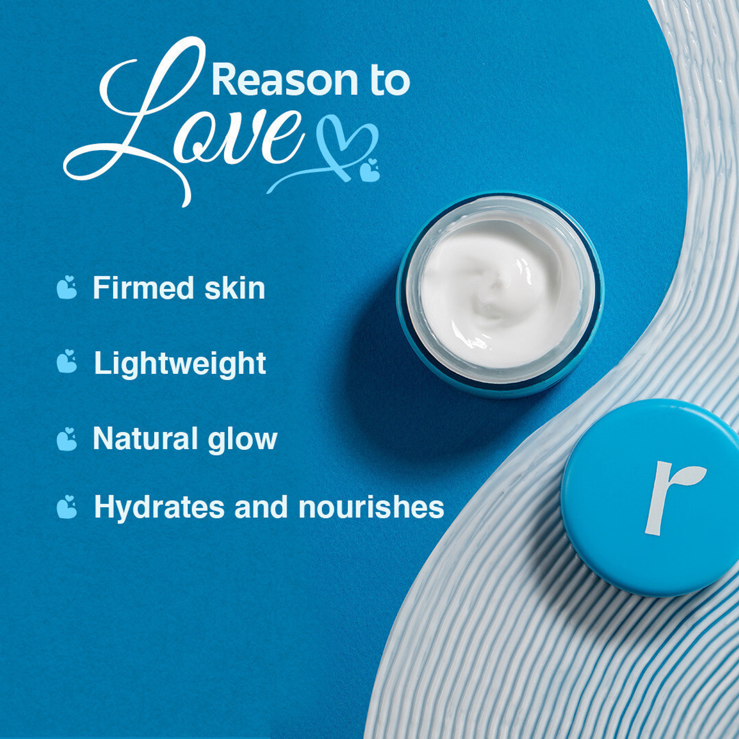 Image of RIVONA NATURALS Aqua Moisturizing & Hydrating Day Cream for Moisturization, Damage Repair, Natural Nourishment & Total Protection with Anti Aging Properties - 50 G
