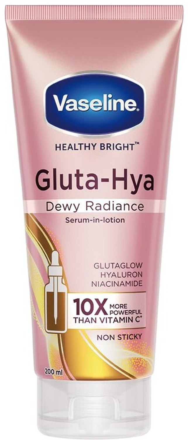 Image of Vaseline Gluta-Hya Dewy Radiance Lotion for Face & Body (200ml)