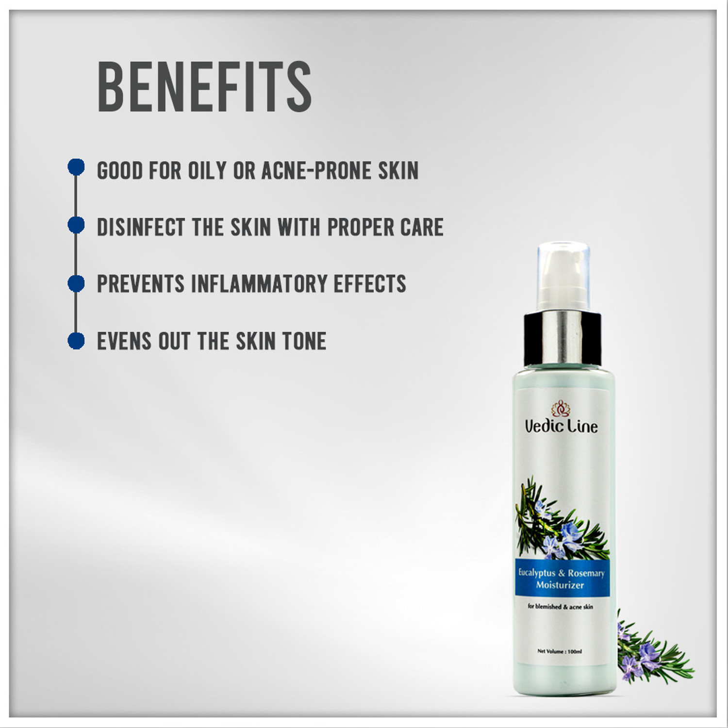 Image of Vedic Line Eucalyptus & Rosemary moisturizer