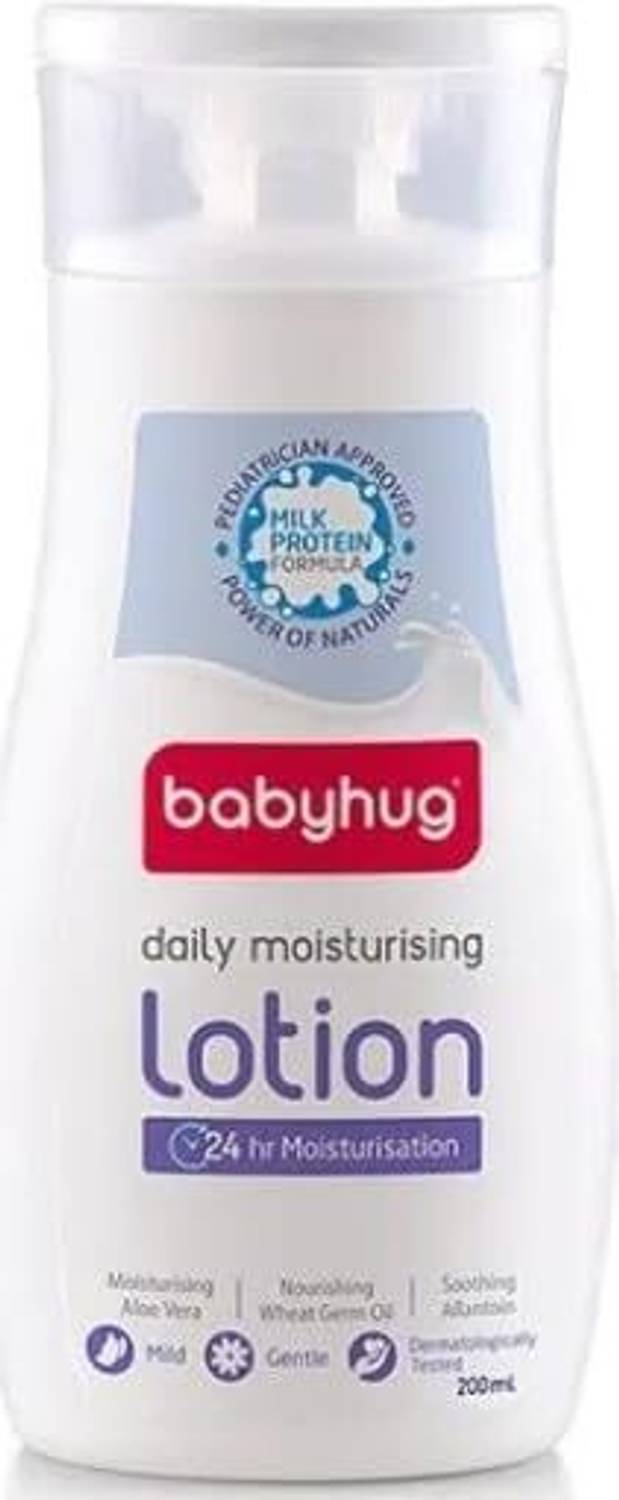 babyhug Milk Protein Daily Formula Moisturising Milky Lotion Mild & Gentle - 200 ml