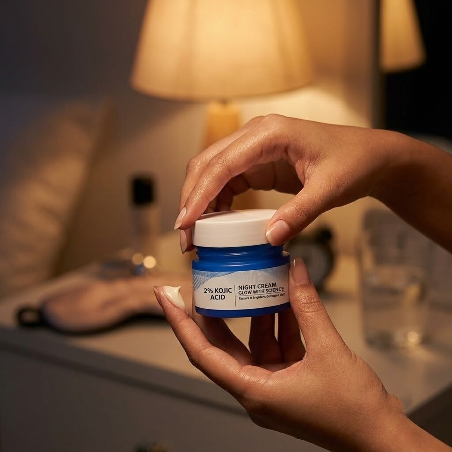 Image of cosemi Night Repair Cream for Dark Spots Skin Brightening and Deep Overnight Hydration