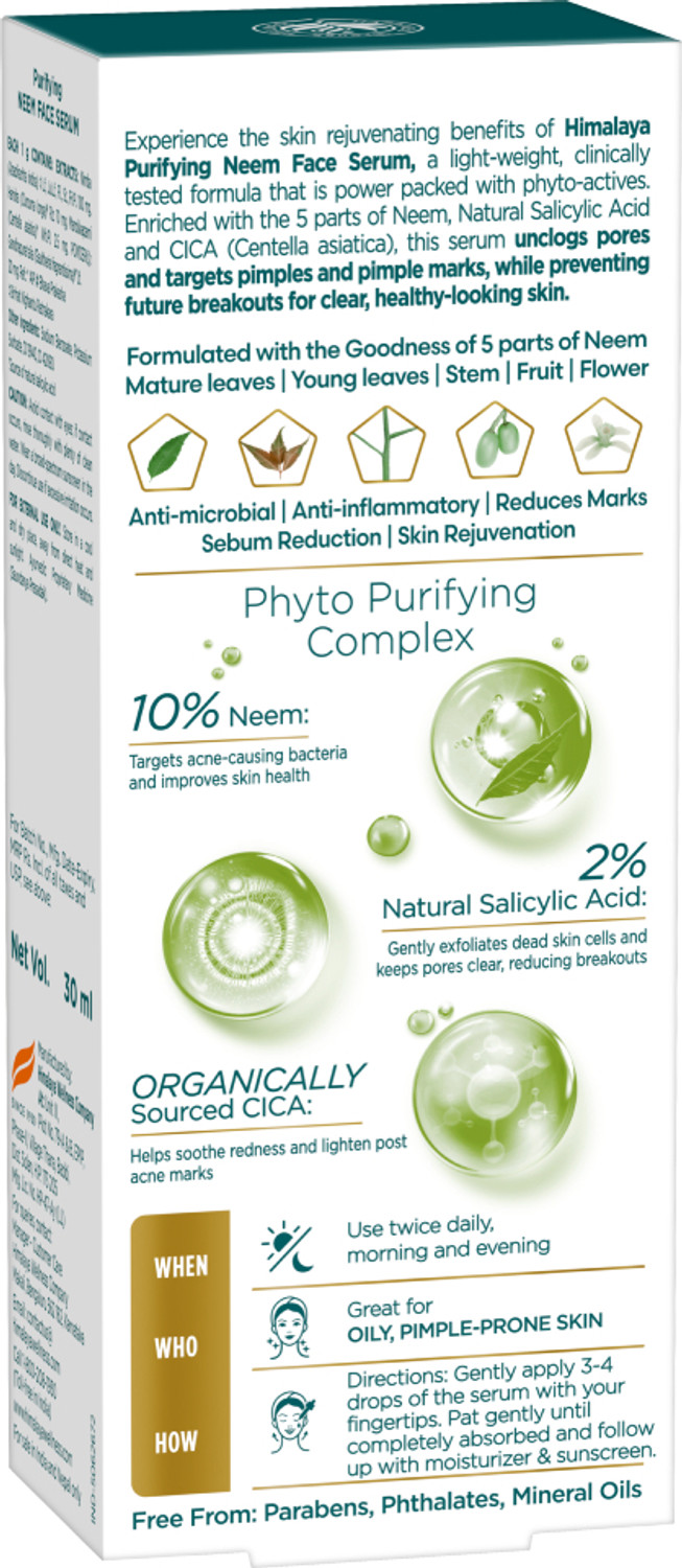 Image of HIMALAYA Purifying Neem Face Serum 30 ml
