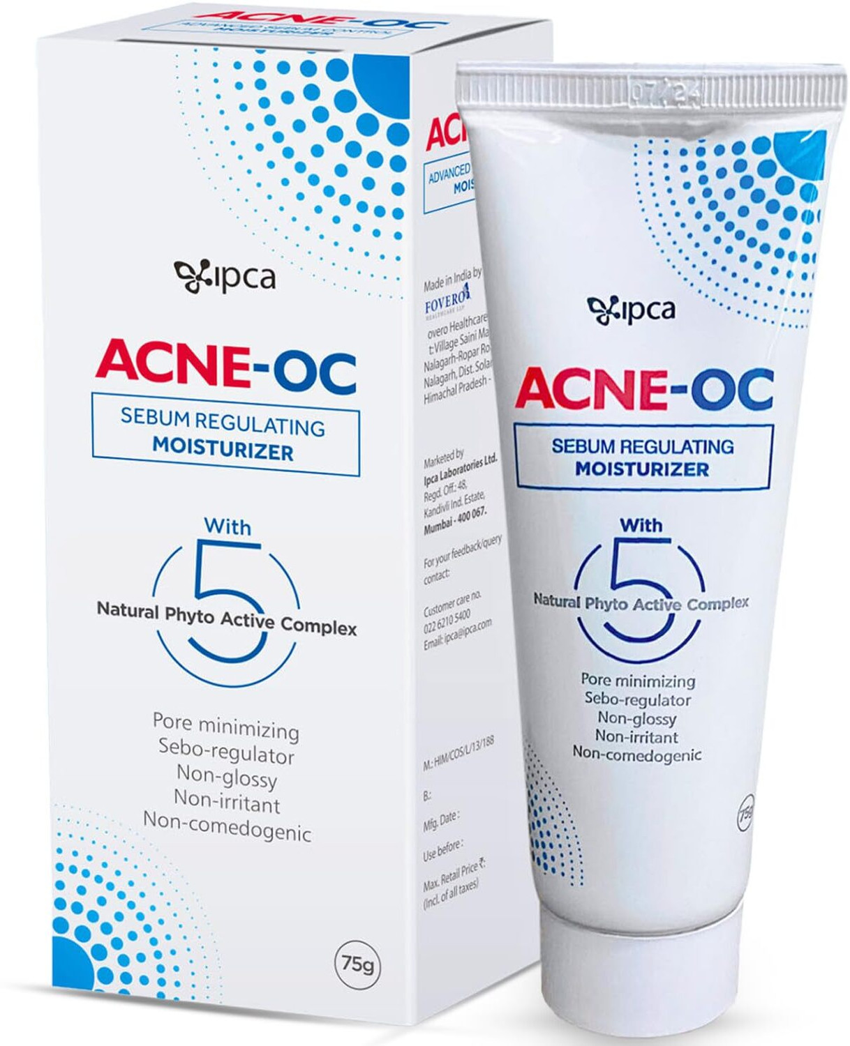 Image of IPCA ACNE-OC Sebum Control Moisturiser - Hydration for Oily & Acne Skin
