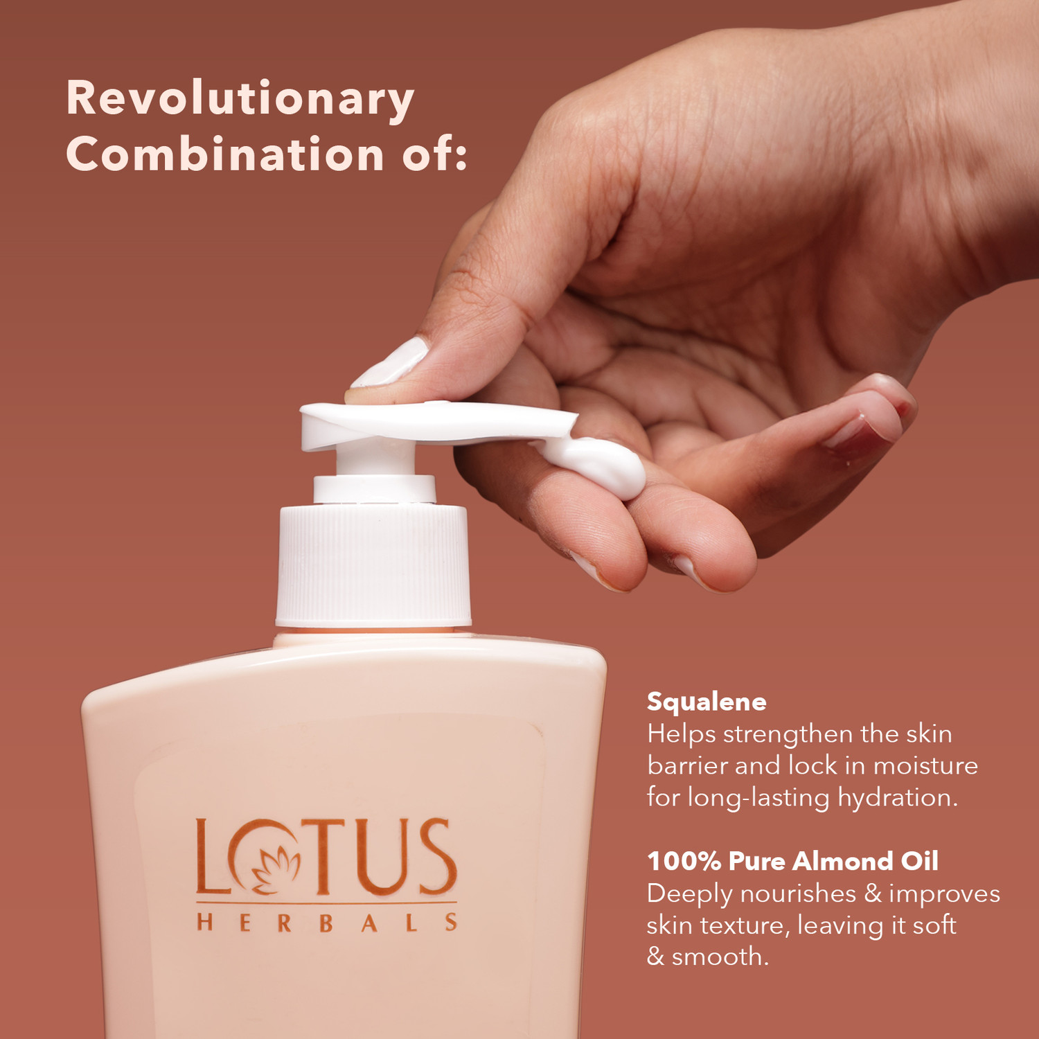 Image of LOTUS HERBALS Complete Repair & Nourish Body Lotion, Helps Improve Skin Texture