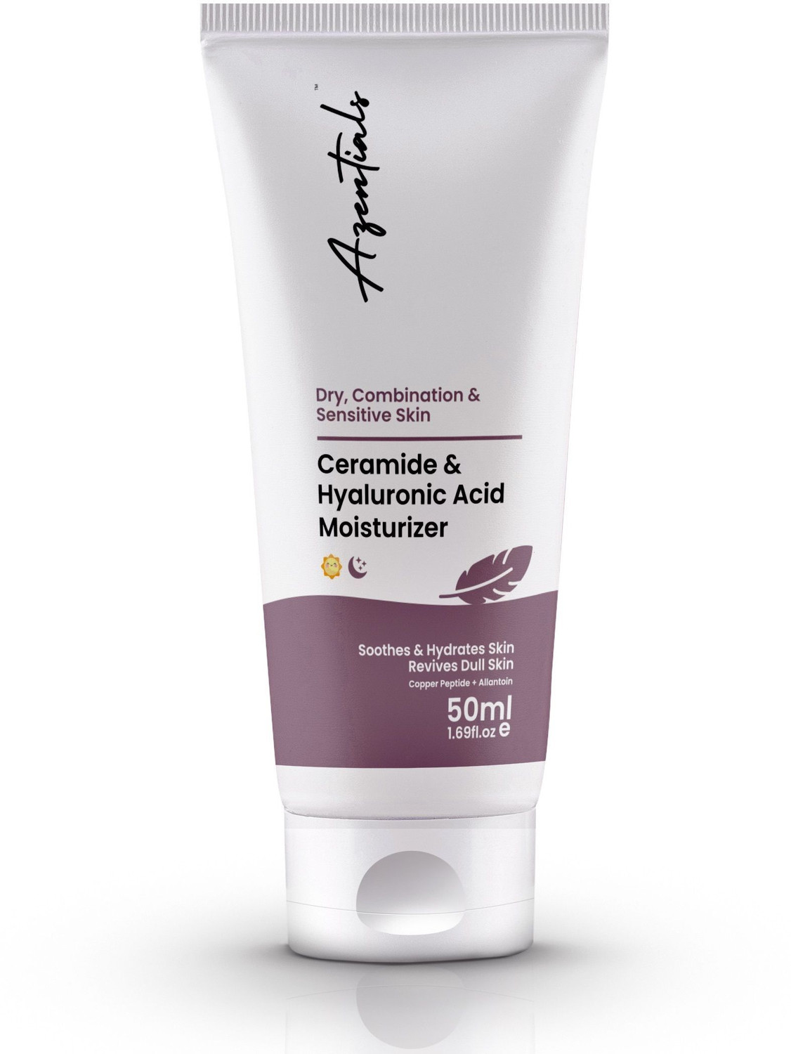 Image of Azentials Ceramide & Hyaluronic Acid Cream for Intense & Long-Lasting Hydration� (50 ml)