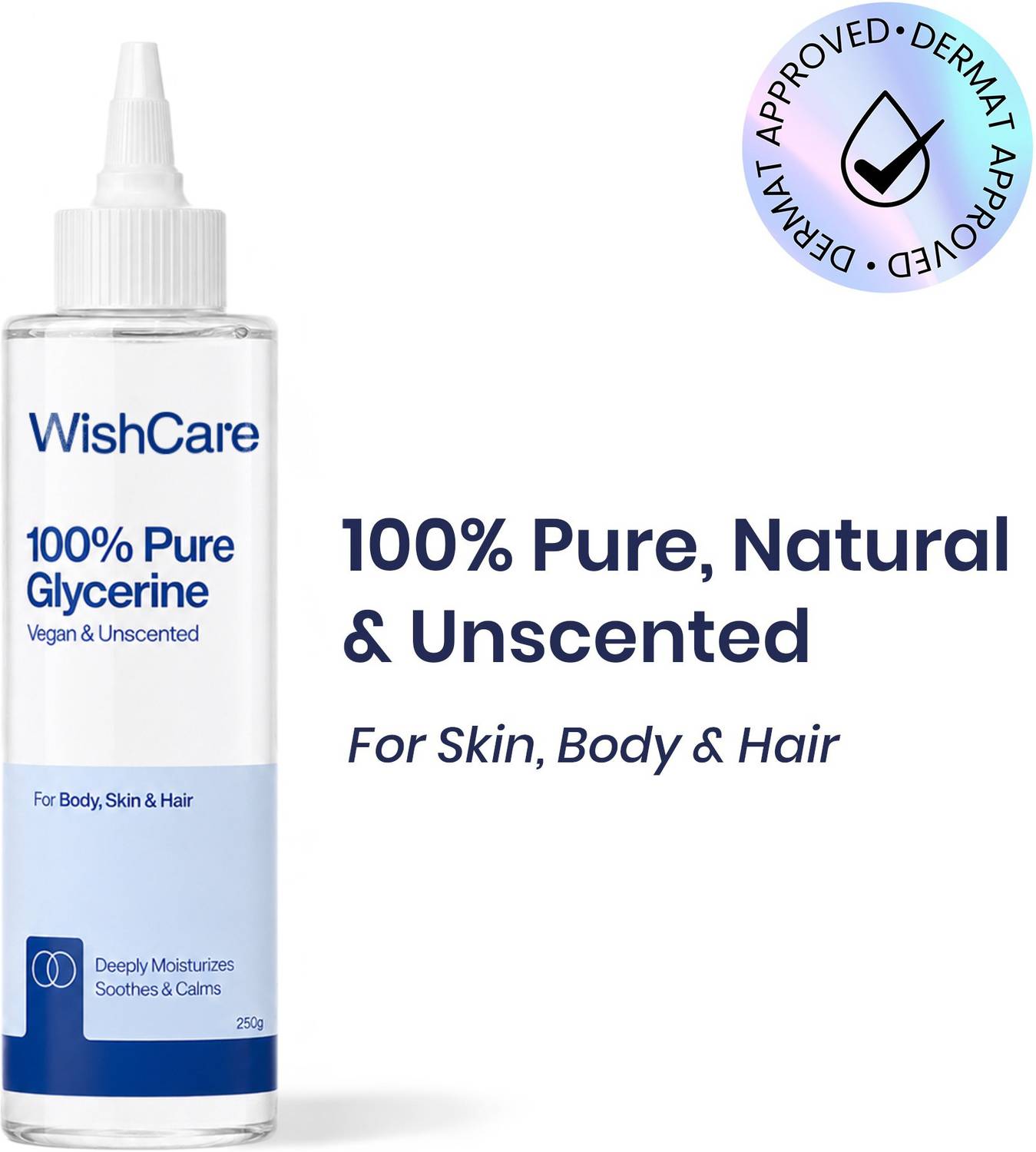 WishCare Pure & Unscented Glycerine Face Wash
