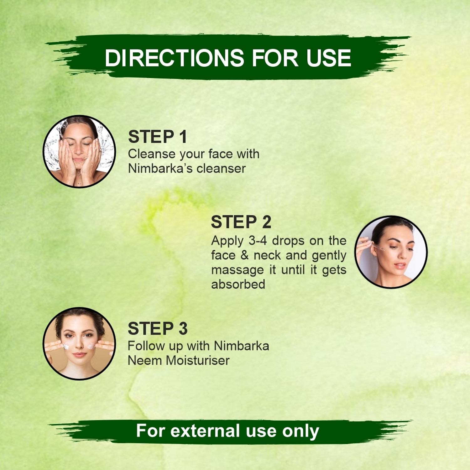 Image of NIMBARKA Neem Oil & Hyaluronic Acid, Vitamin C & E Face Serum 30ml (Pack Of 2)